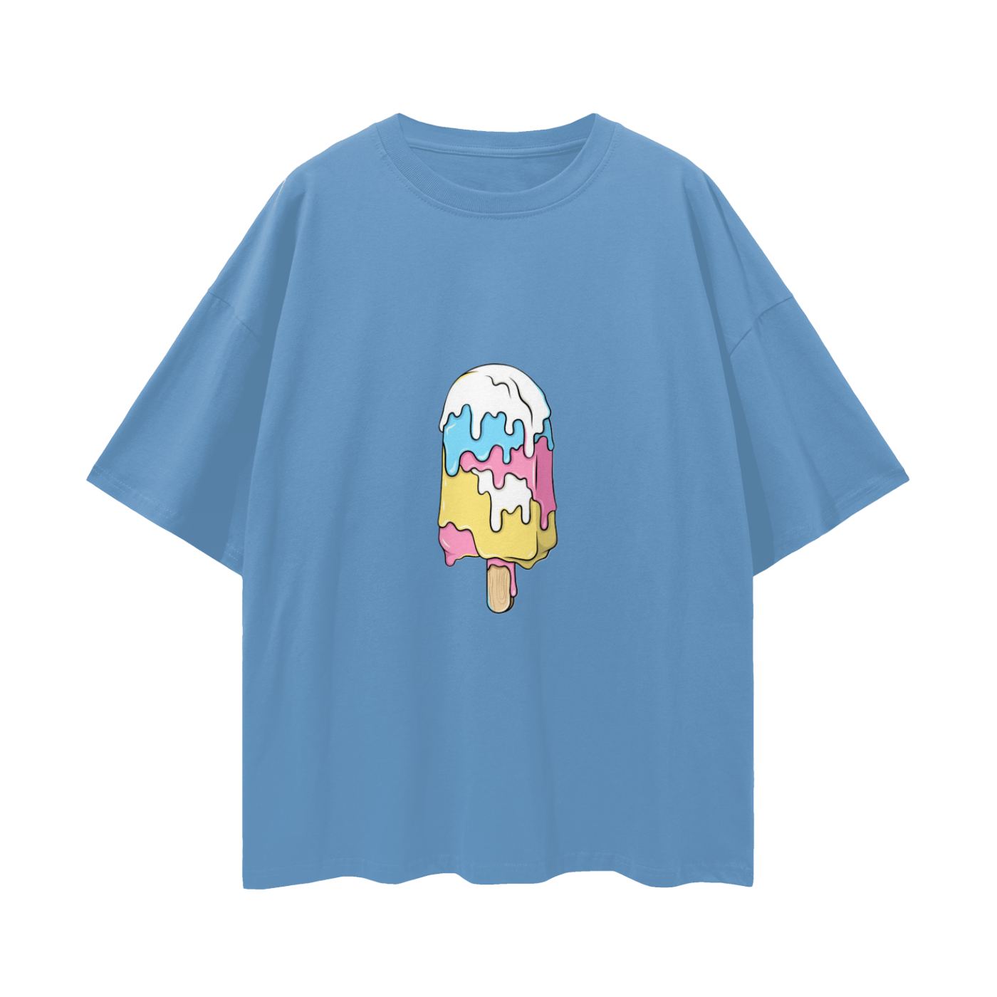 Streetwear Loose Drop Shoulder T-Shirt