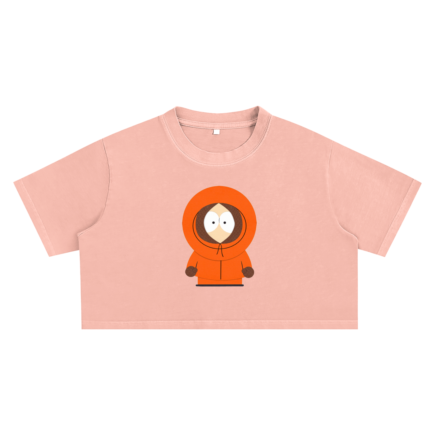 Snow Washed Kenny McCormick Crop Top