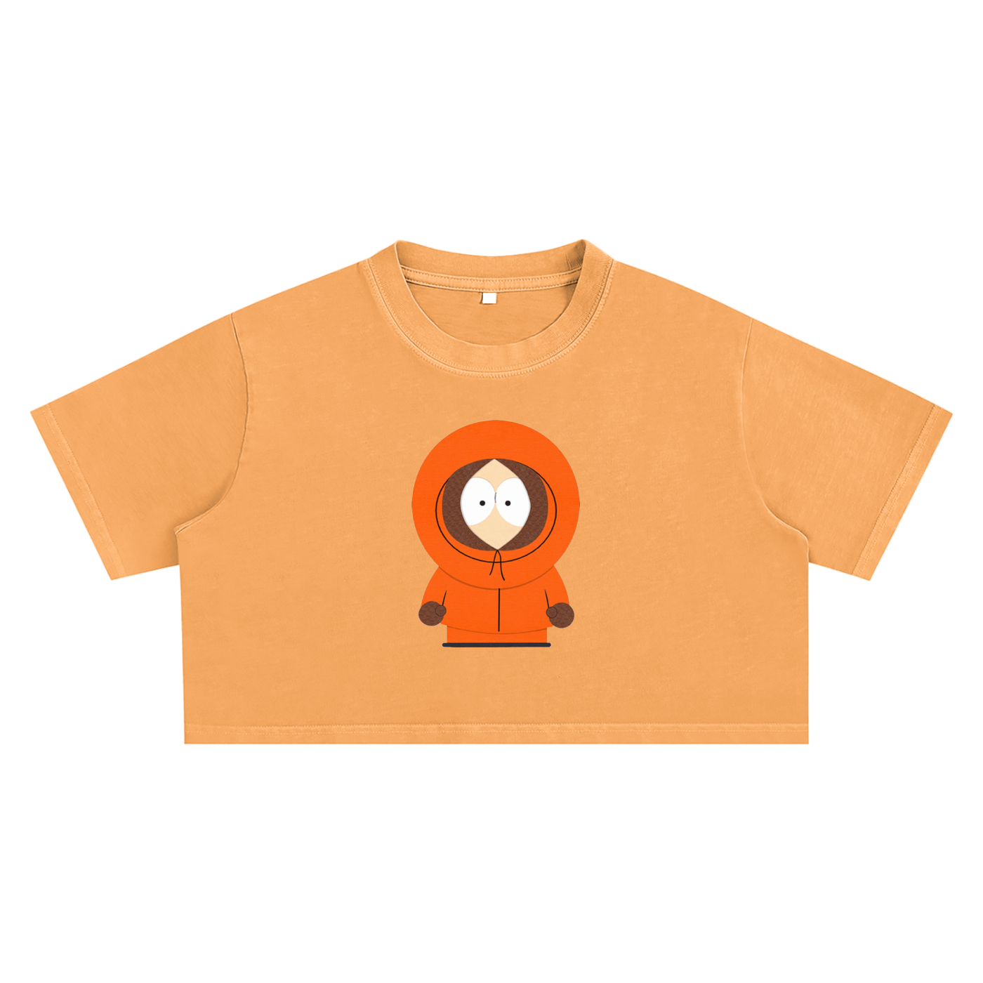 Snow Washed Kenny McCormick Crop Top