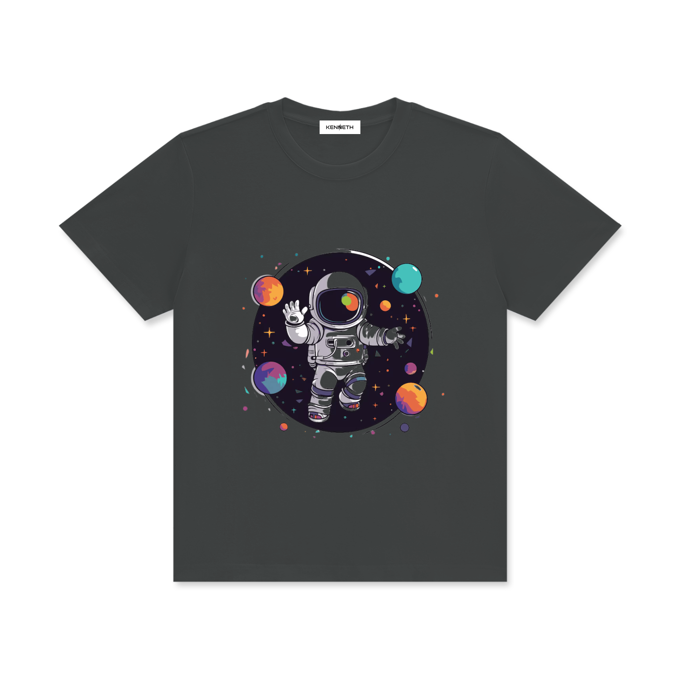 Unisex Classic Crew Neck Cotton T-Shirt
