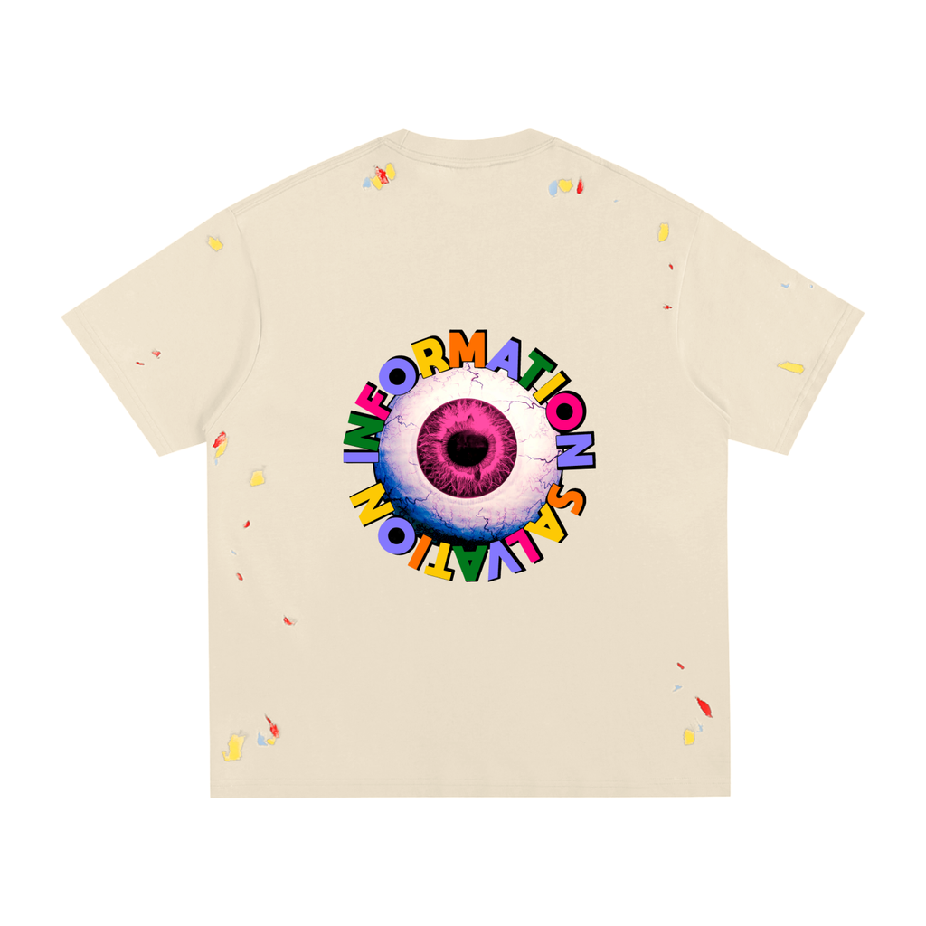 All Seeing Eye #2 Paint Splatter T-Shirt