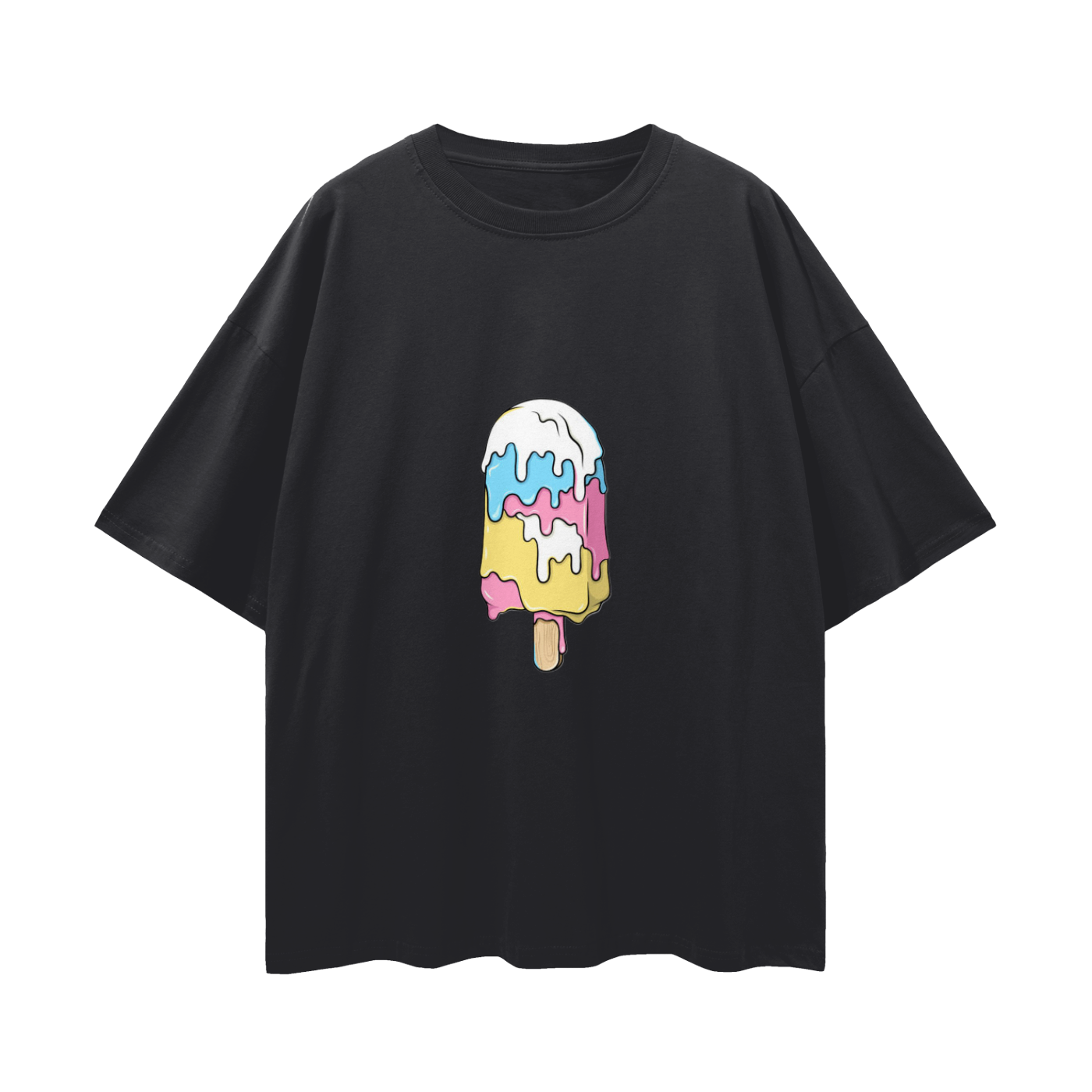 Streetwear Loose Drop Shoulder T-Shirt