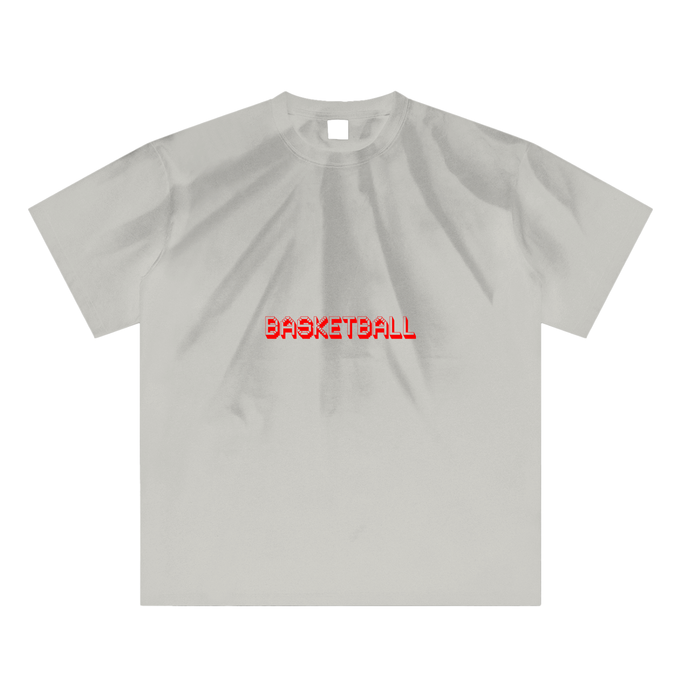 Hand-Scrunched Sunfade Basketball T-Shirt