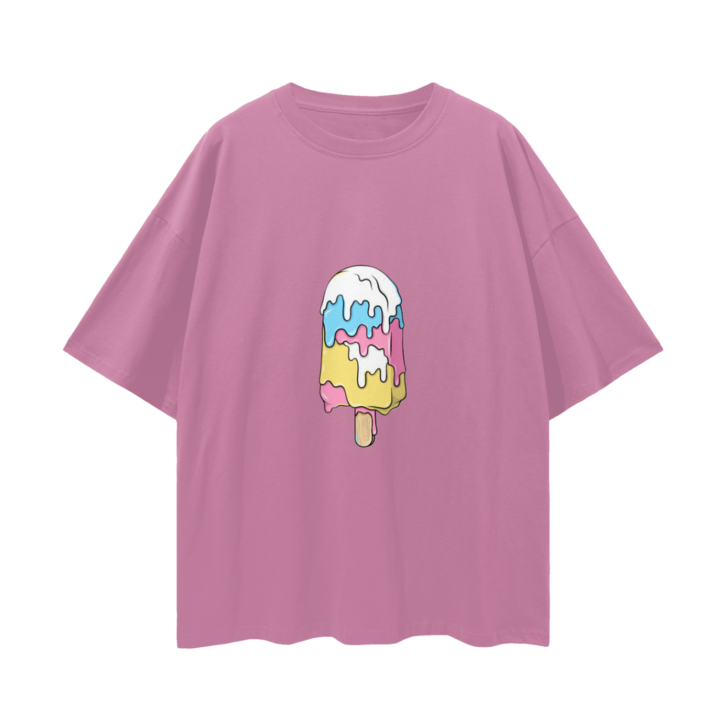 Streetwear Loose Drop Shoulder T-Shirt