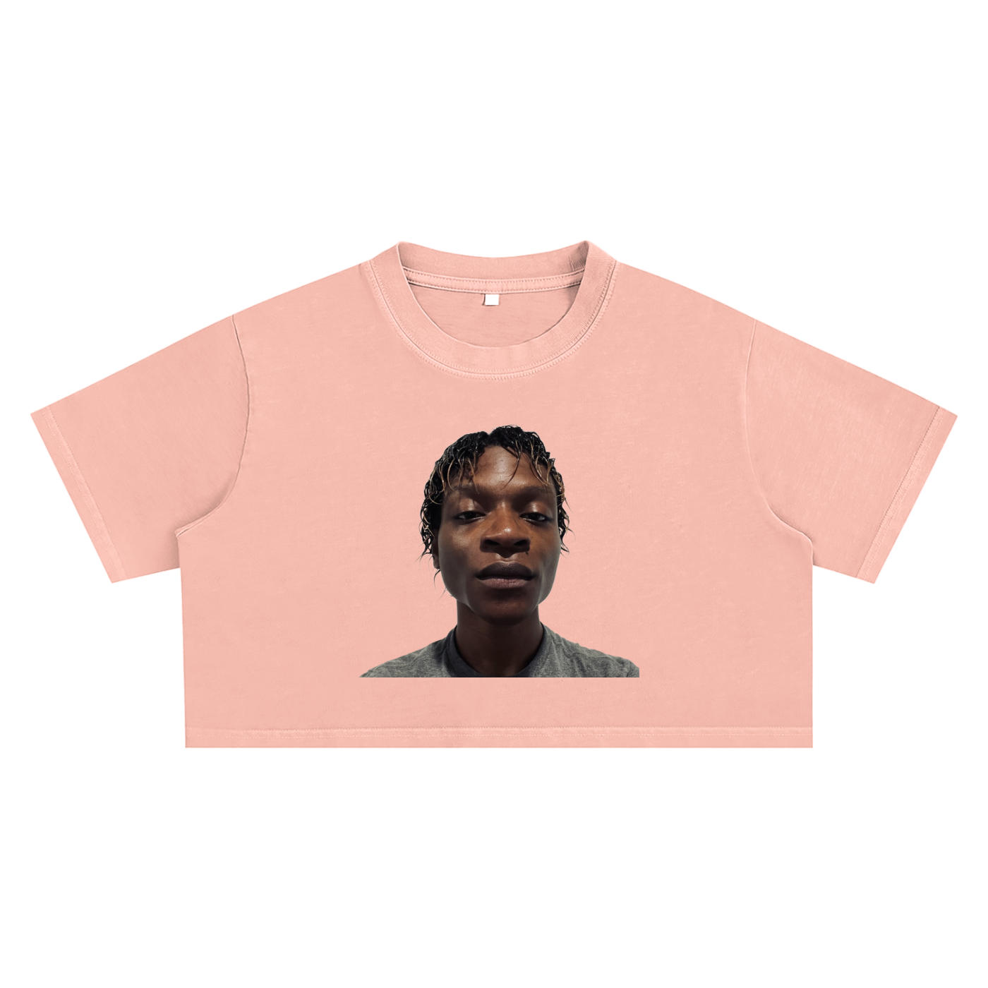 Snow Washed Crop Top