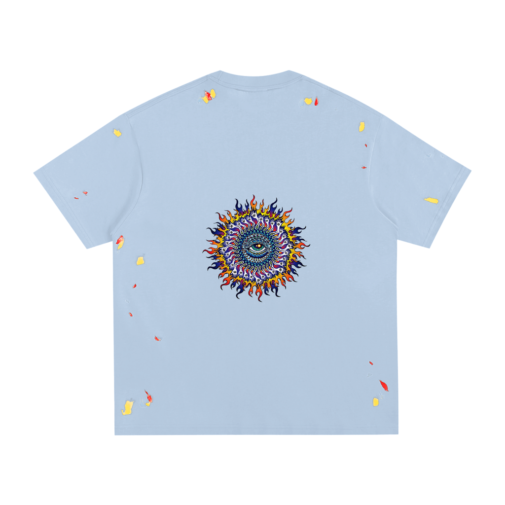 All Seeing Eye #1 Paint Splatter T-Shirt