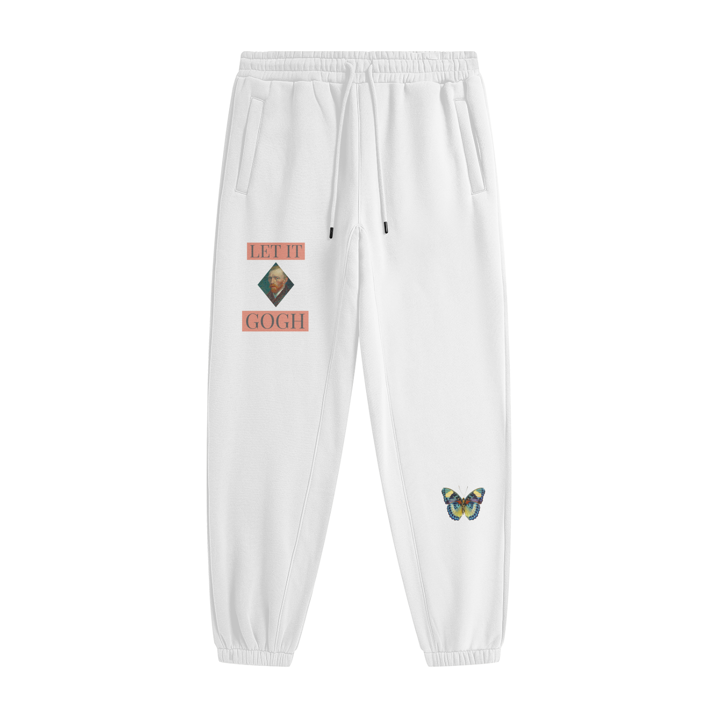 Streetwear Fleece Van Gough Joggers