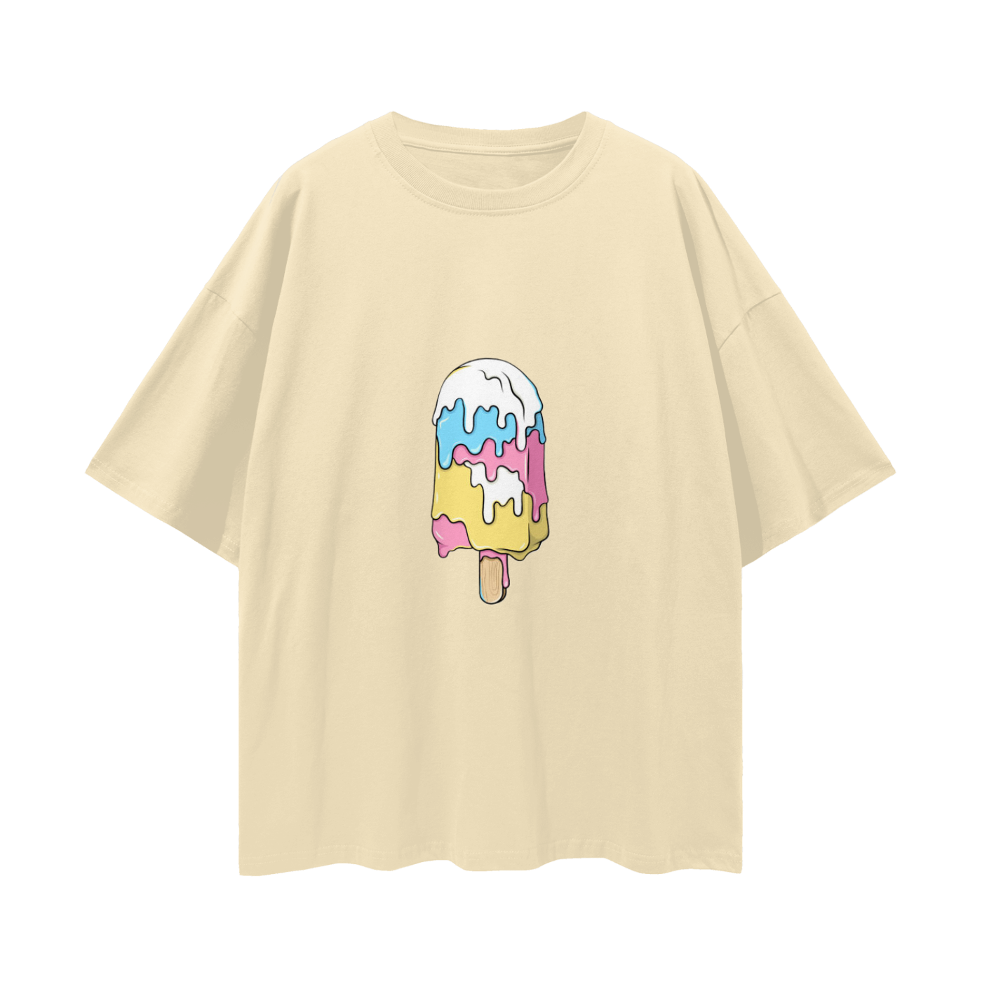 Streetwear Loose Drop Shoulder T-Shirt