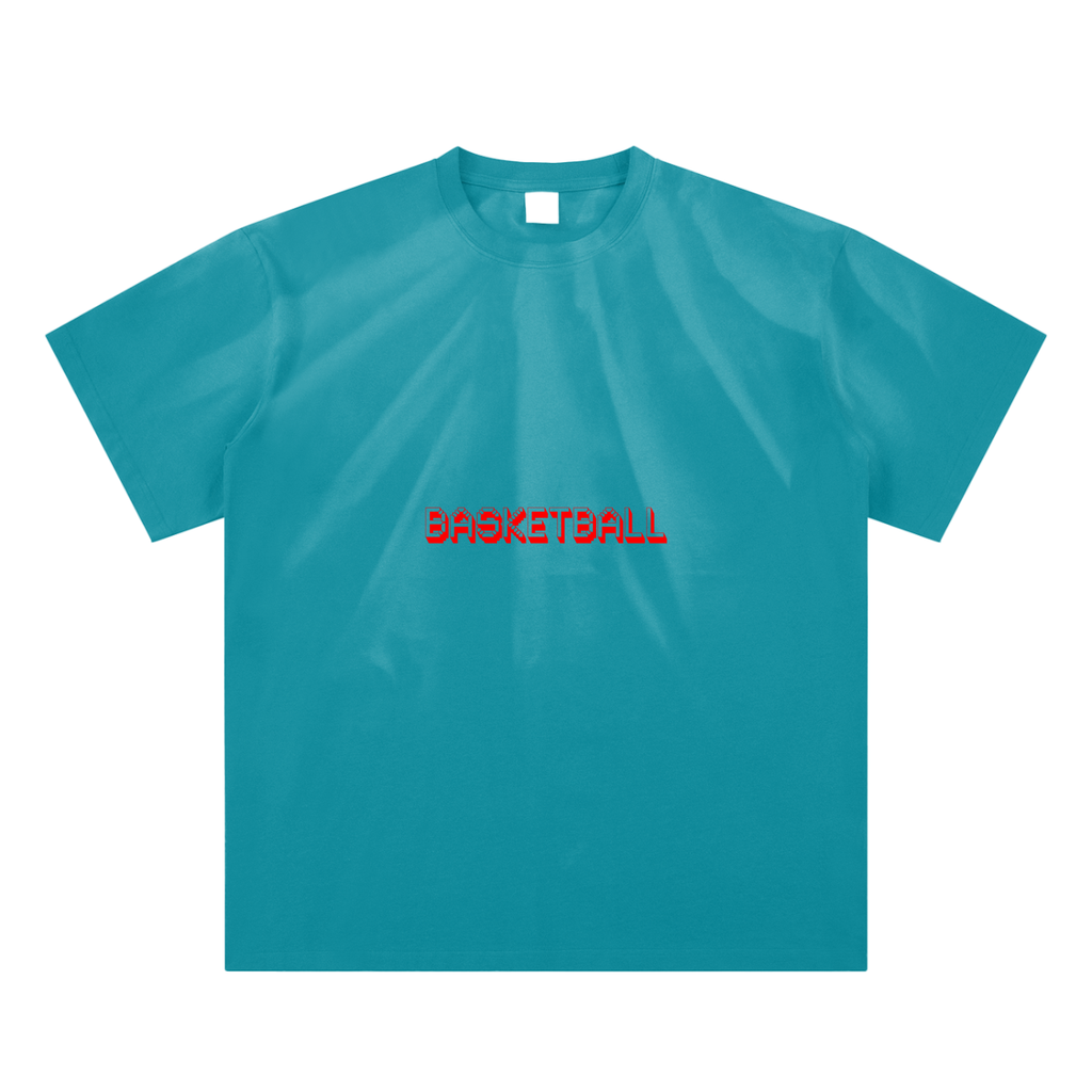 Hand-Scrunched Sunfade Basketball T-Shirt