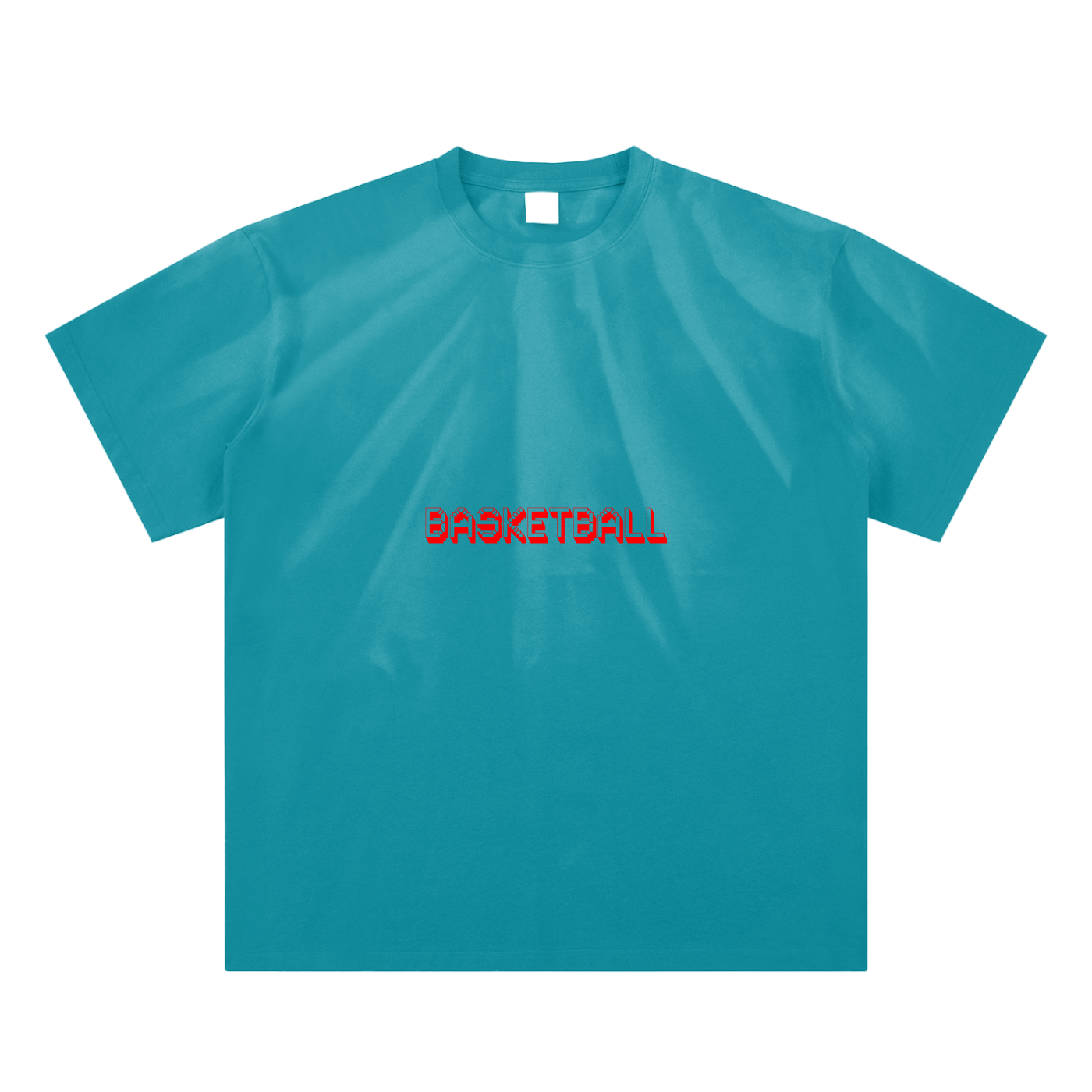 Hand-Scrunched Sunfade Basketball T-Shirt