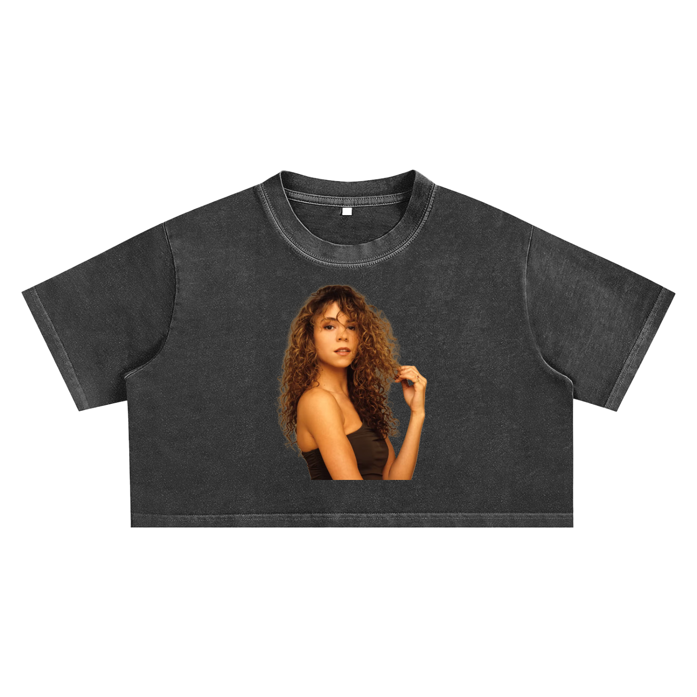 Snow Washed Crop Top