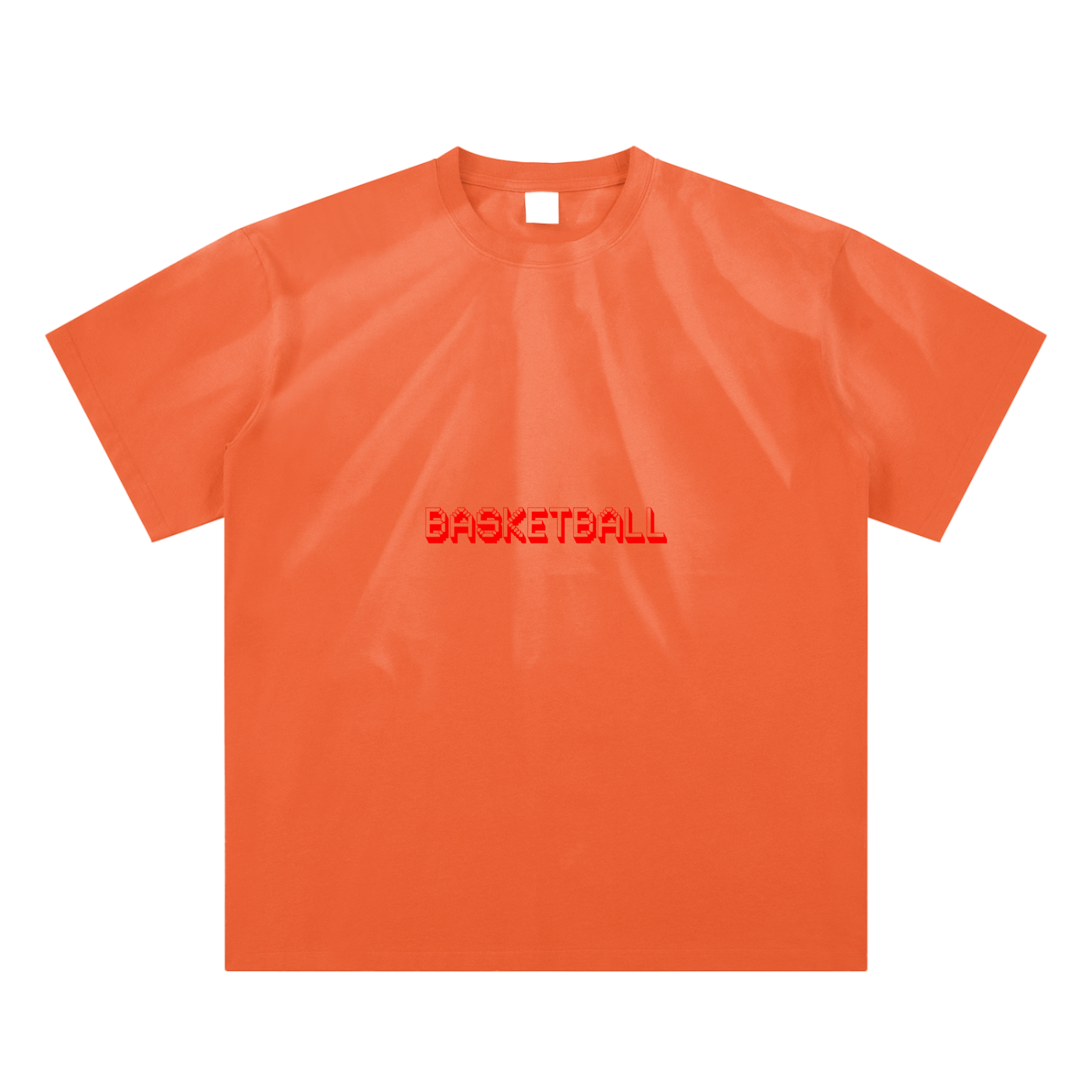 Hand-Scrunched Sunfade Basketball T-Shirt