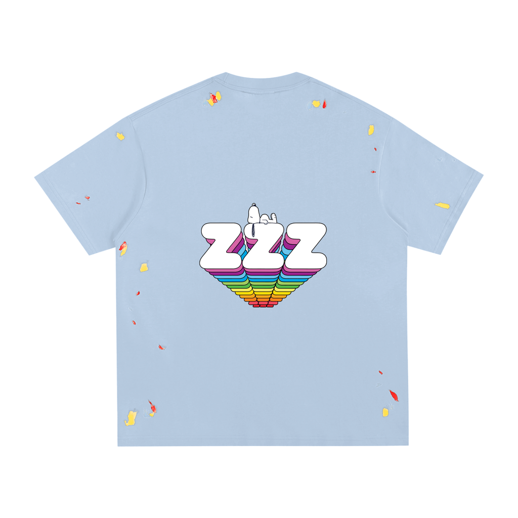 Snoopy Paint Splatter T-Shirt