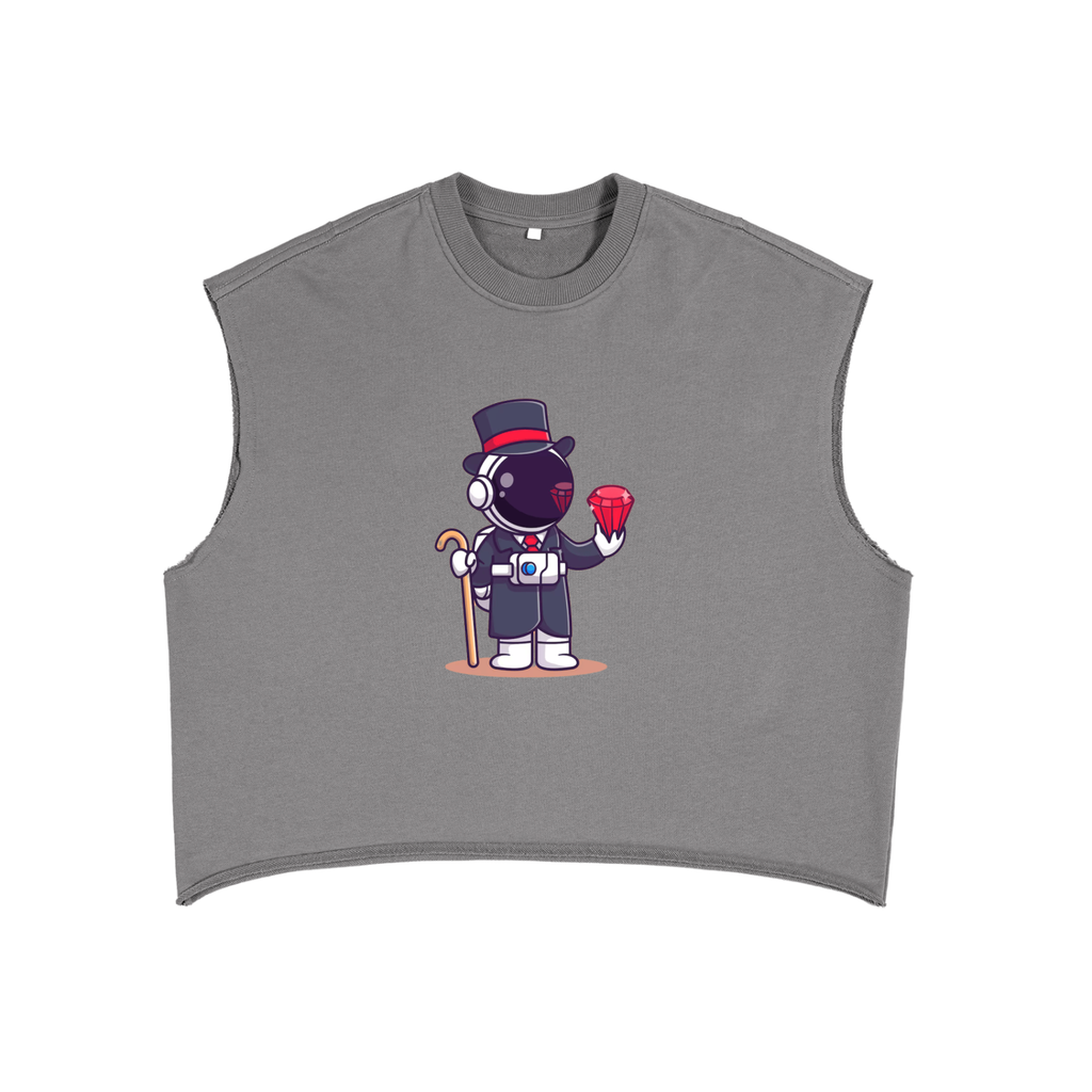 French Terry Boxy Tank Top