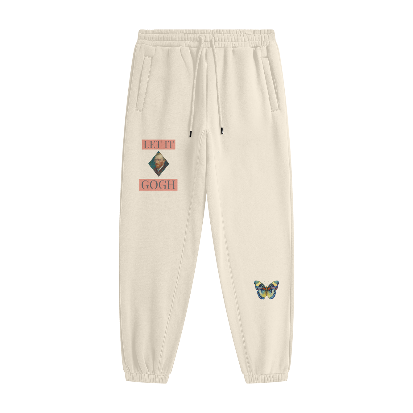 Streetwear Fleece Van Gough Joggers