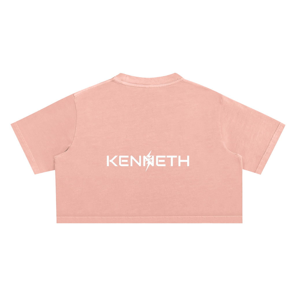 Snow Washed Crop Top
