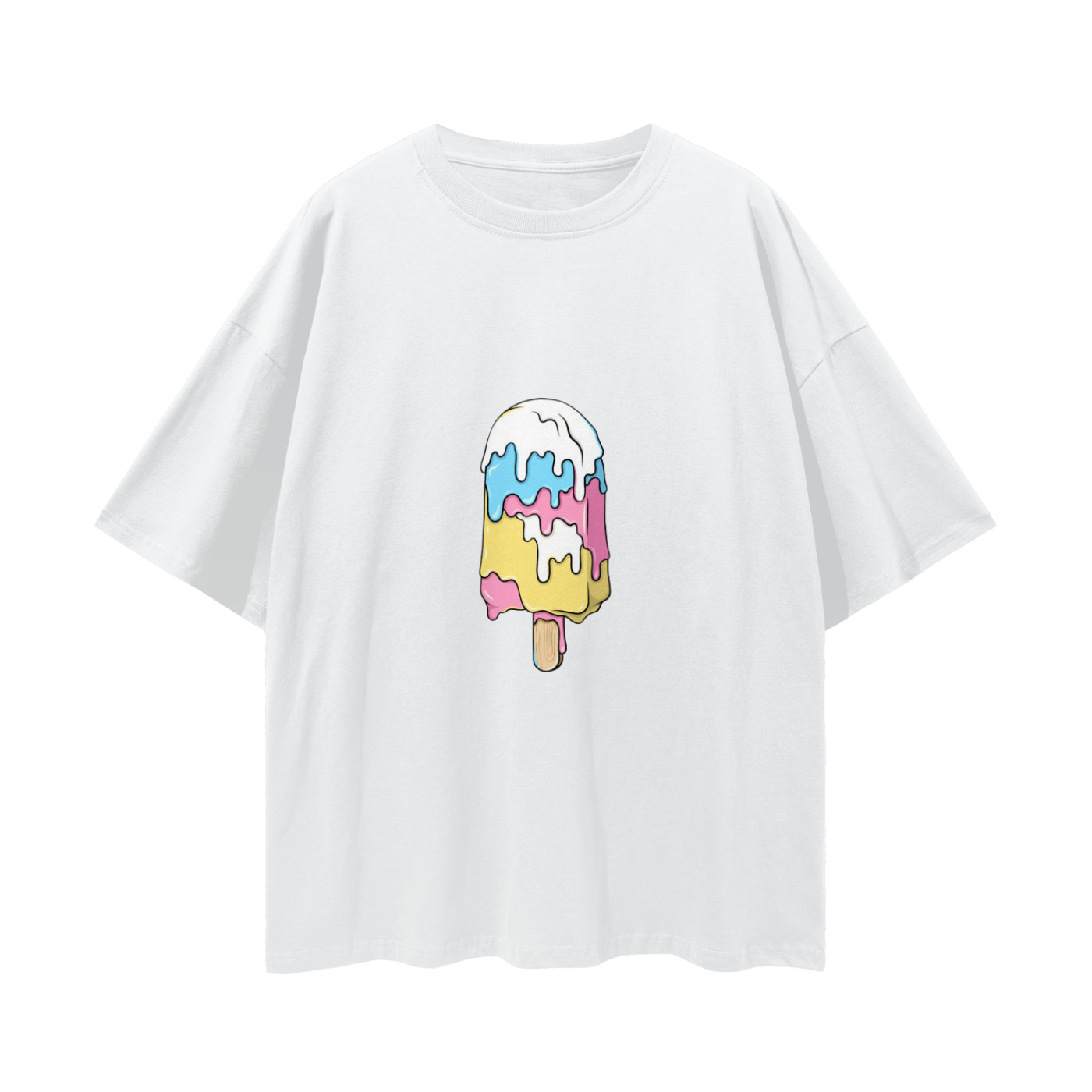 Streetwear Loose Drop Shoulder T-Shirt