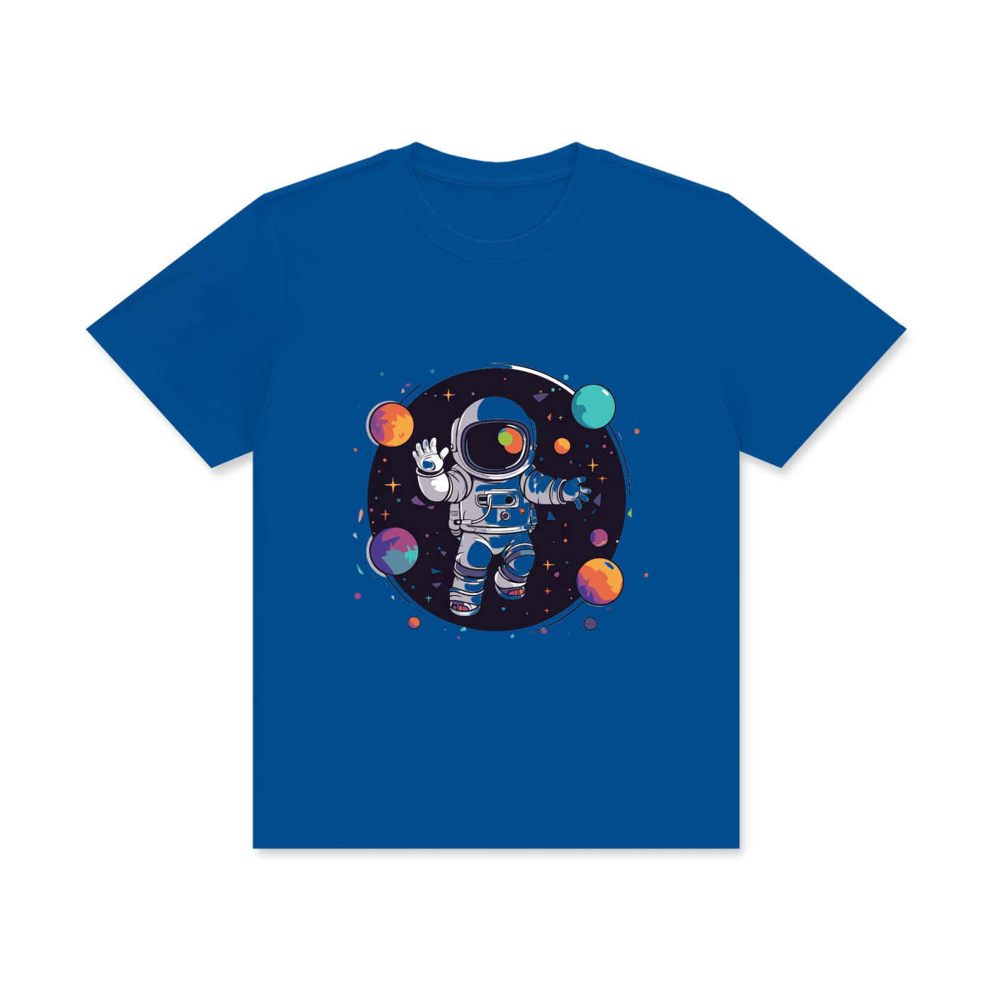 Unisex Classic Crew Neck Cotton T-Shirt