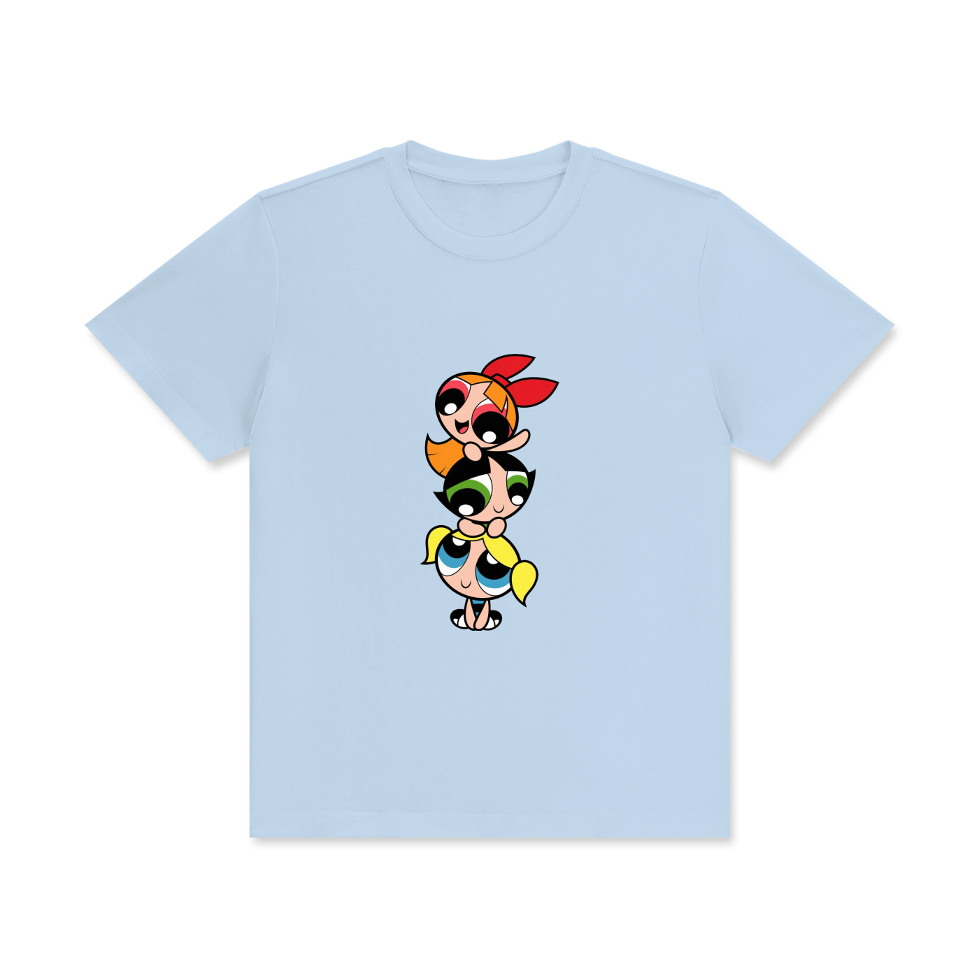 Powerpuff Girls Crew Neck T-Shirt