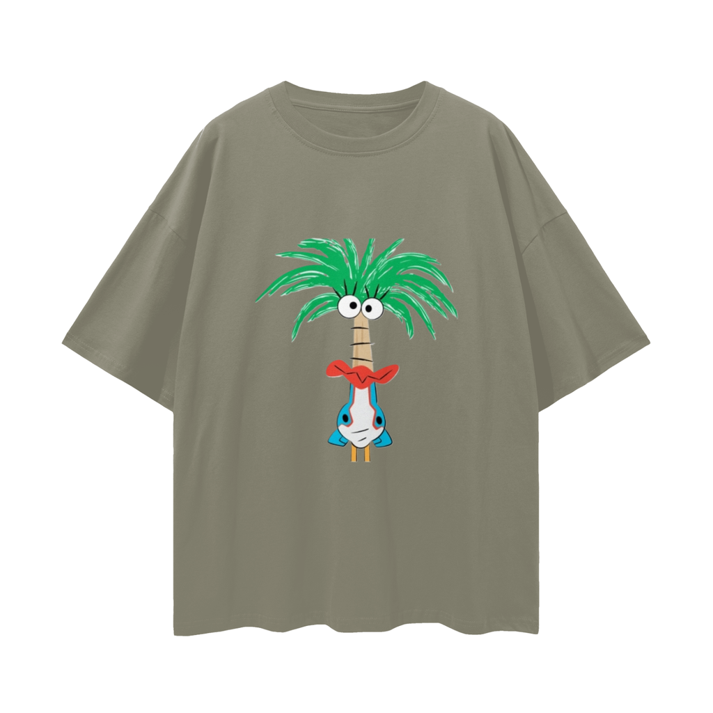 Streetwear Loose Drop Shoulder T-Shirt