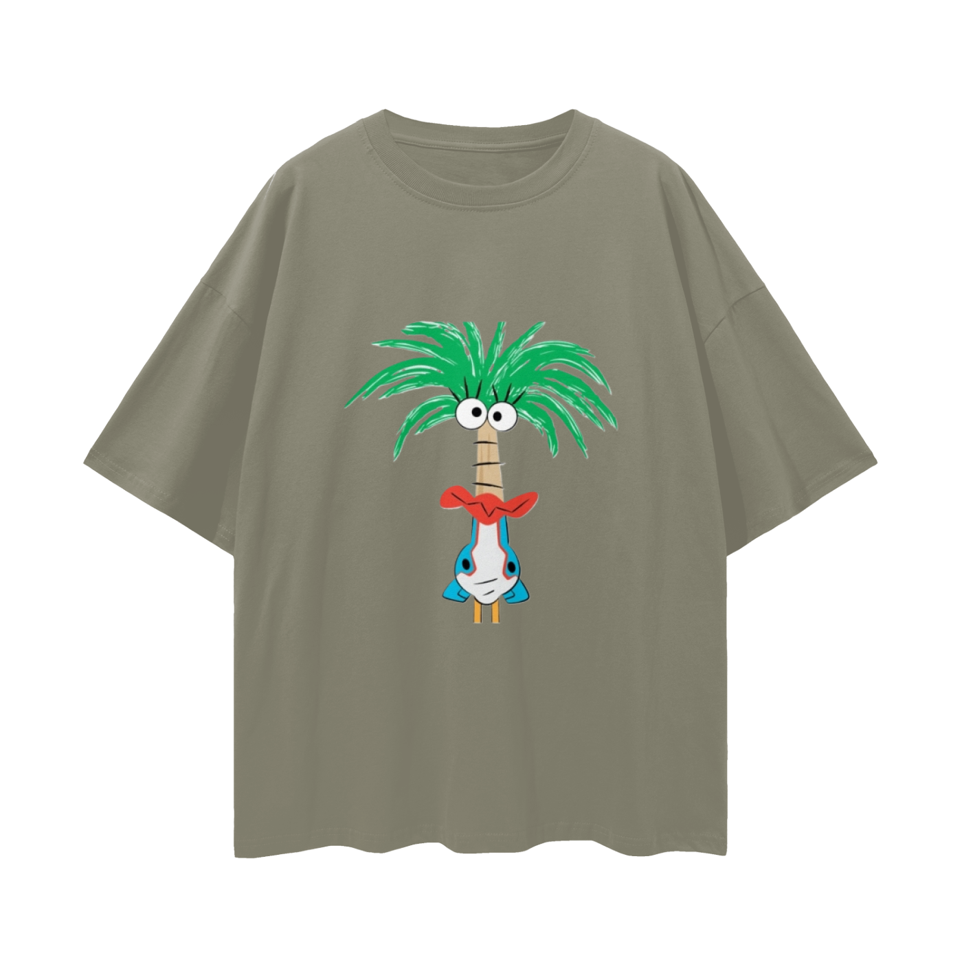 Streetwear Loose Drop Shoulder T-Shirt