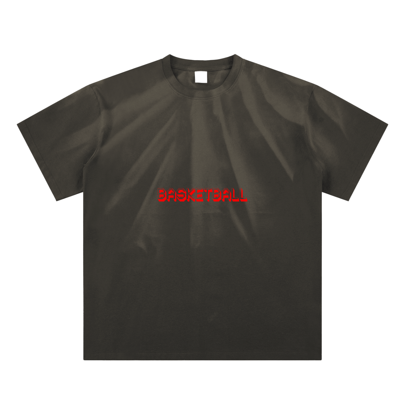 Hand-Scrunched Sunfade Basketball T-Shirt