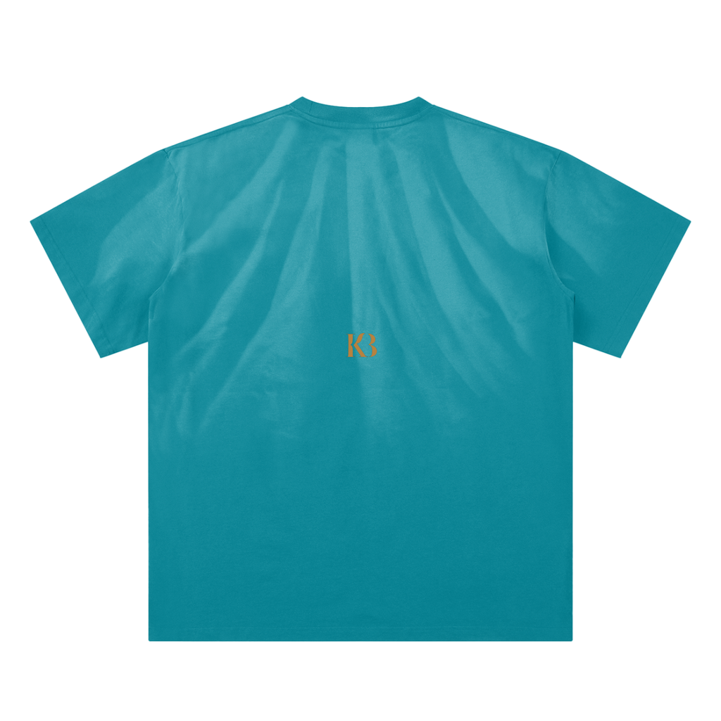 Hand-Scrunched Sunfade And 1 T-Shirt