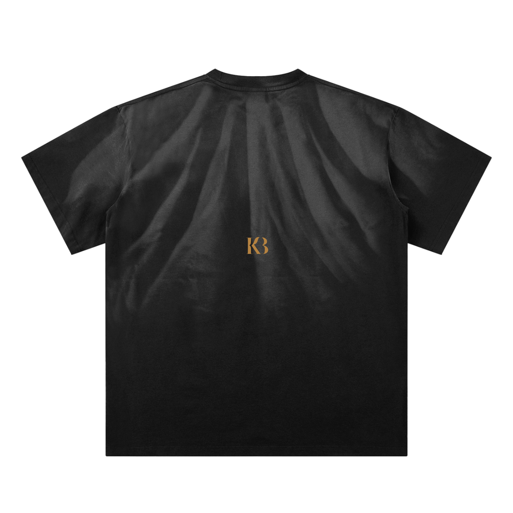 Hand-Scrunched Sunfade Basketball T-Shirt