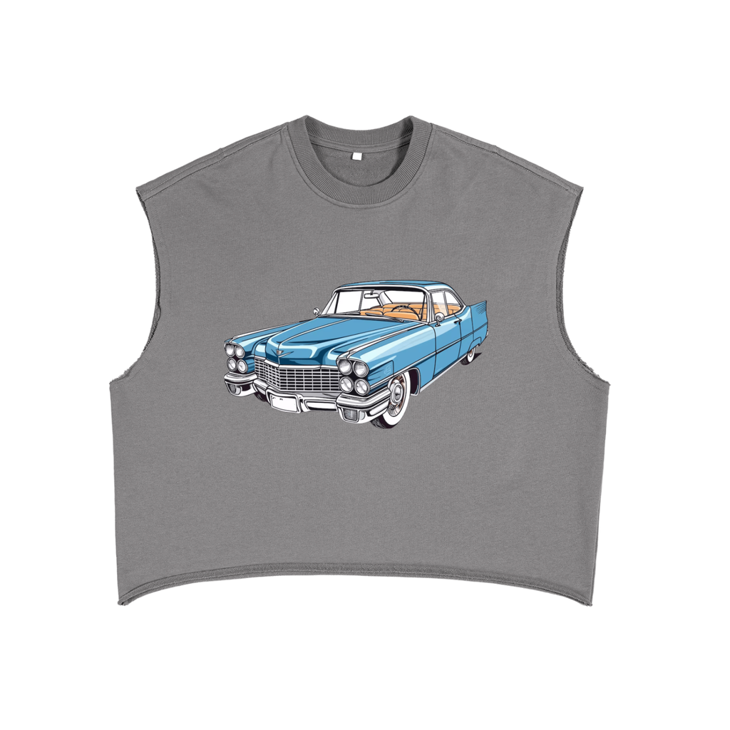 French Terry Boxy Tank Top