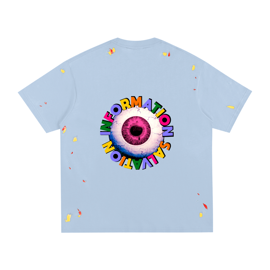 All Seeing Eye #2 Paint Splatter T-Shirt