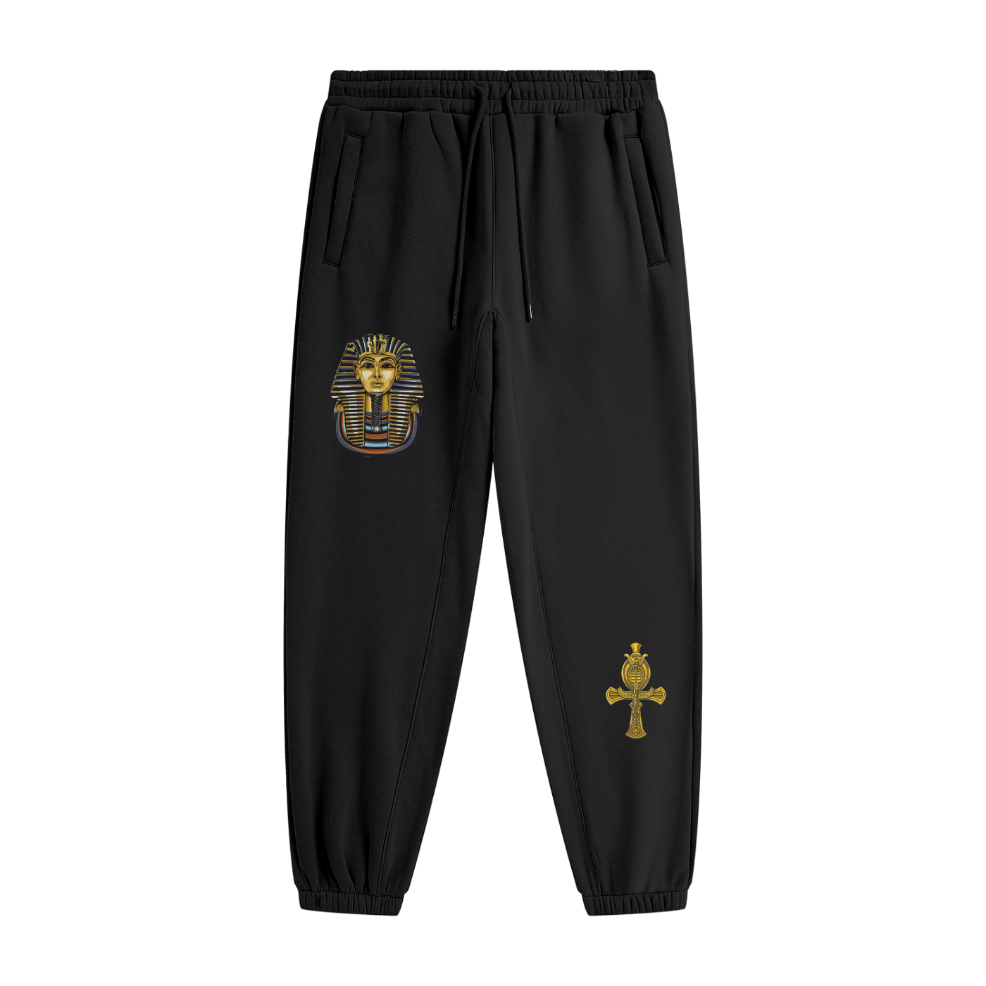 Streetwear Fleece Pharaoh Joggers