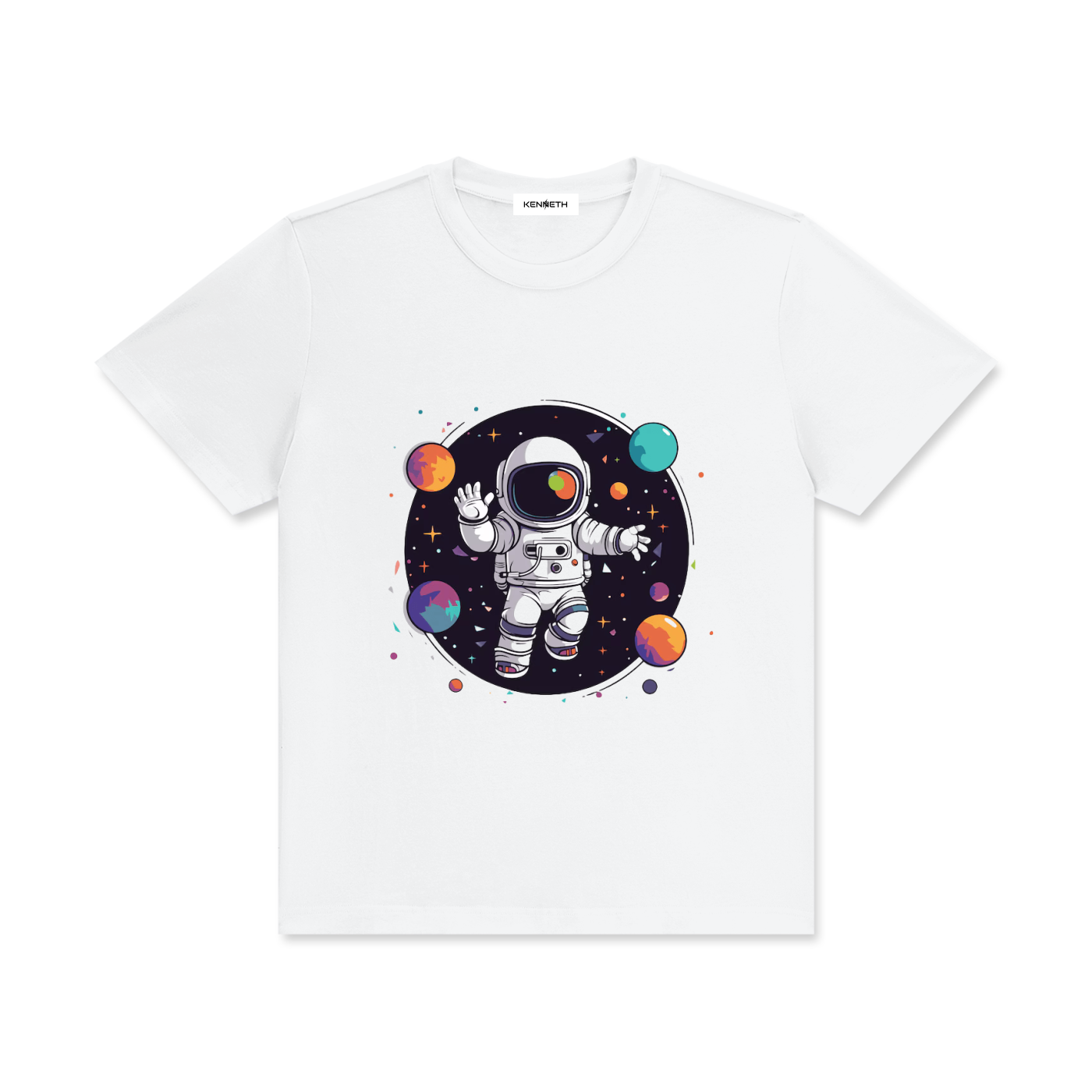 Unisex Classic Crew Neck Cotton T-Shirt