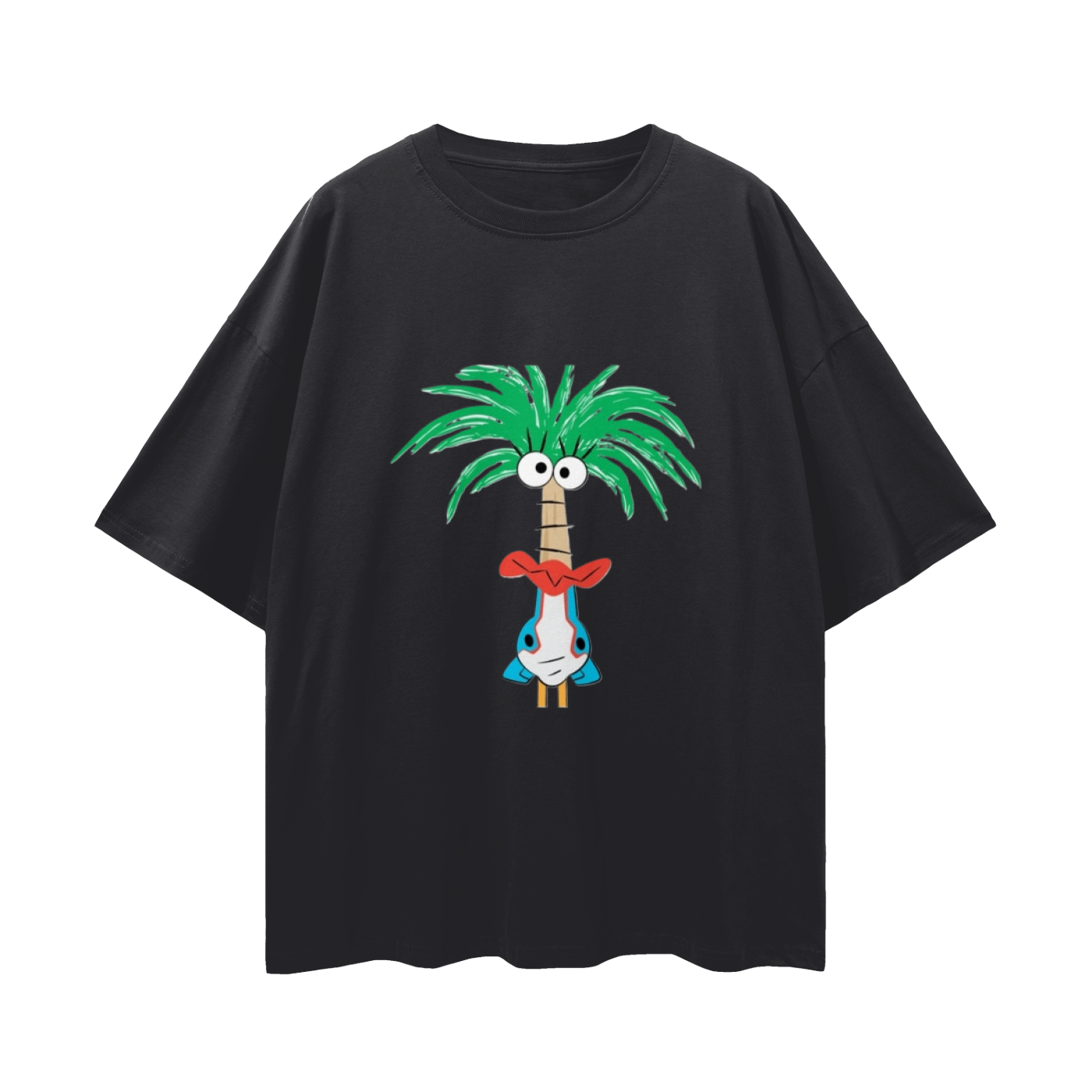 Streetwear Loose Drop Shoulder T-Shirt