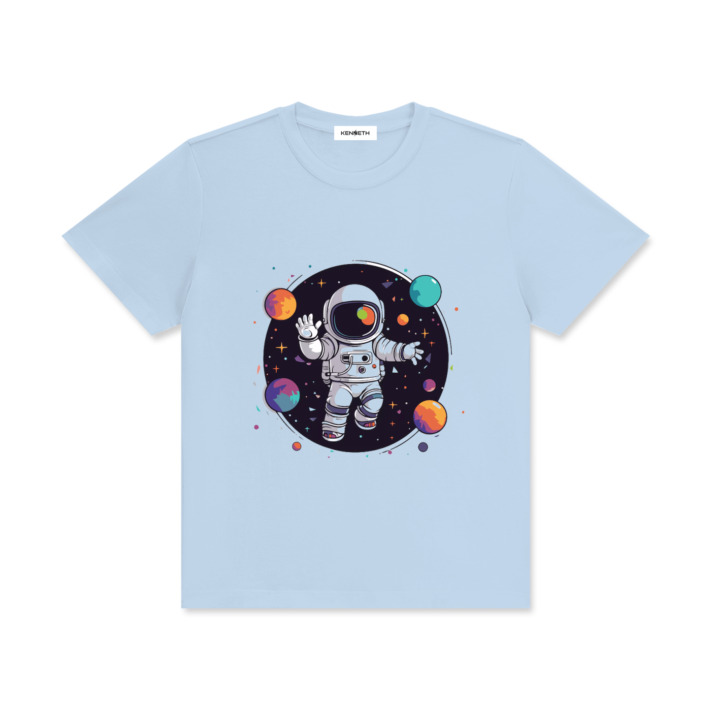 Unisex Classic Crew Neck Cotton T-Shirt