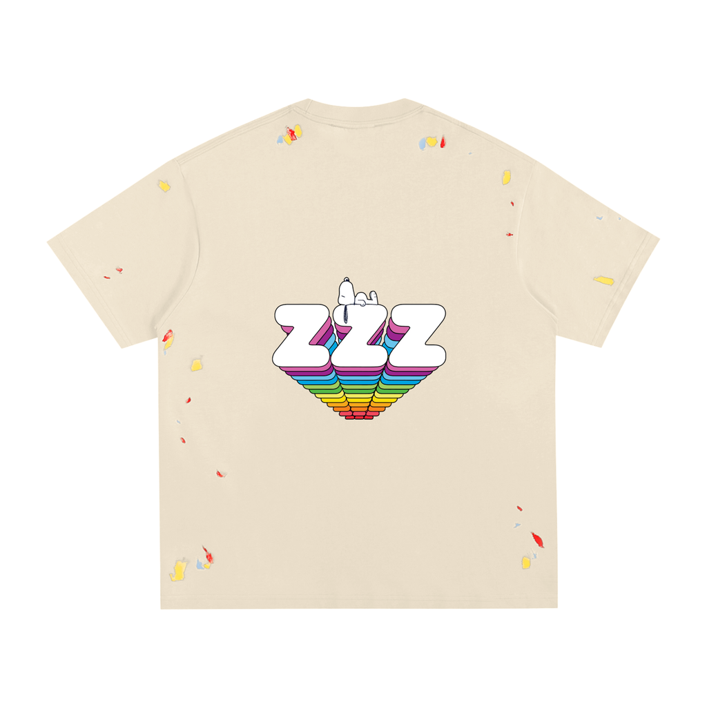 Snoopy Paint Splatter T-Shirt
