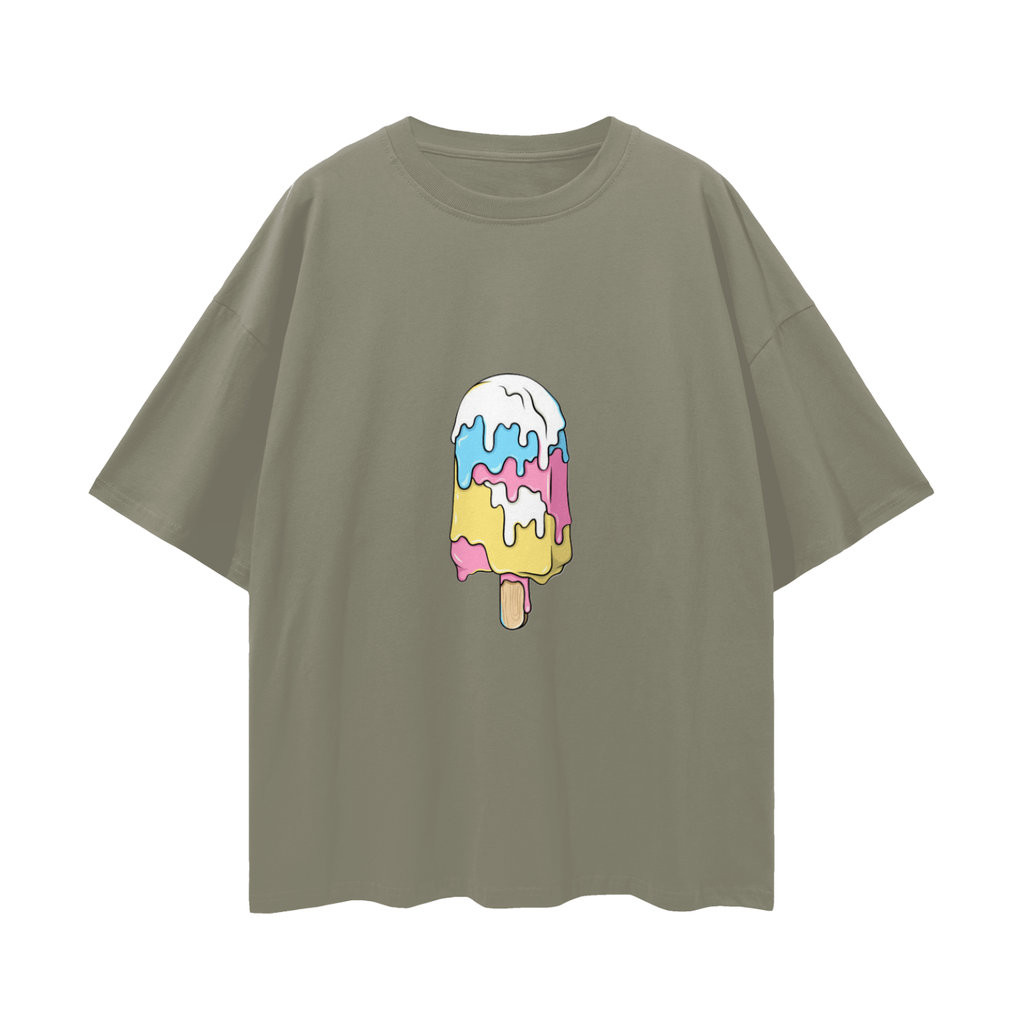 Streetwear Loose Drop Shoulder T-Shirt