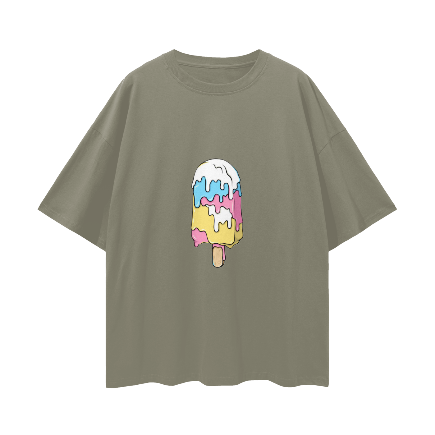 Streetwear Loose Drop Shoulder T-Shirt