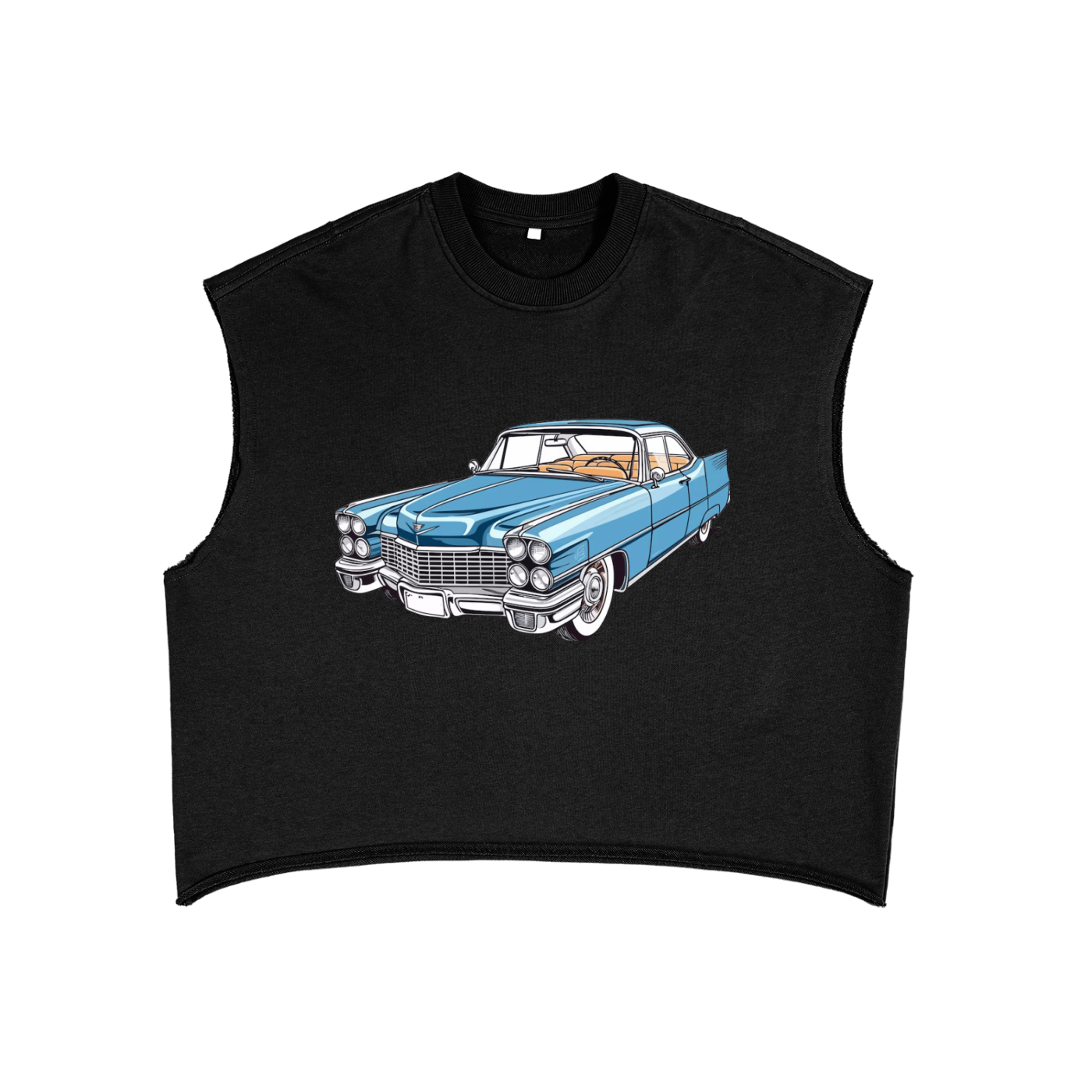 French Terry Boxy Tank Top