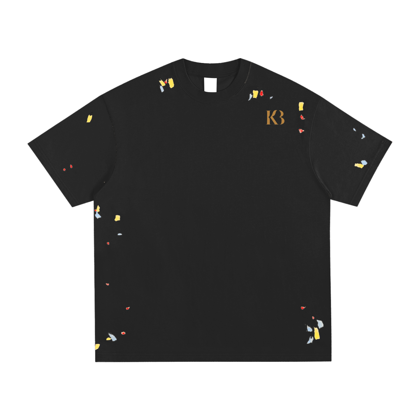 Anime Paint Splatter T-Shirt