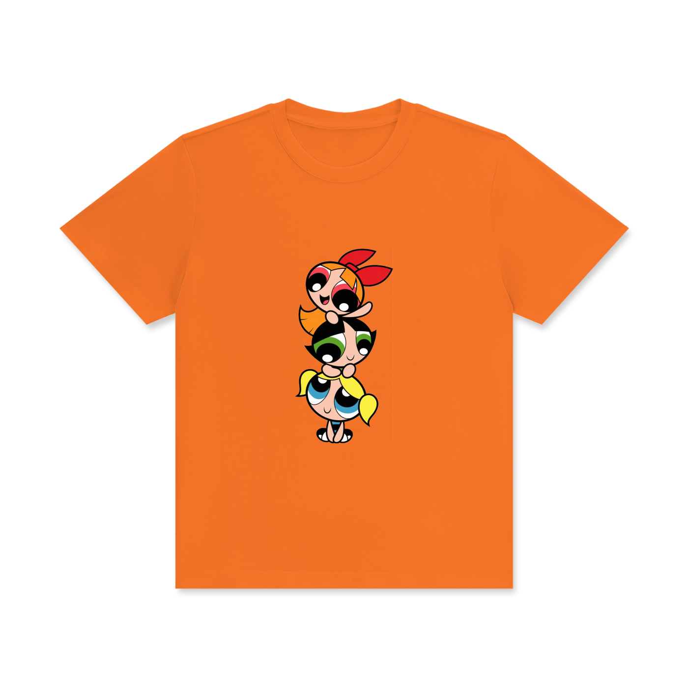 Powerpuff Girls Crew Neck T-Shirt