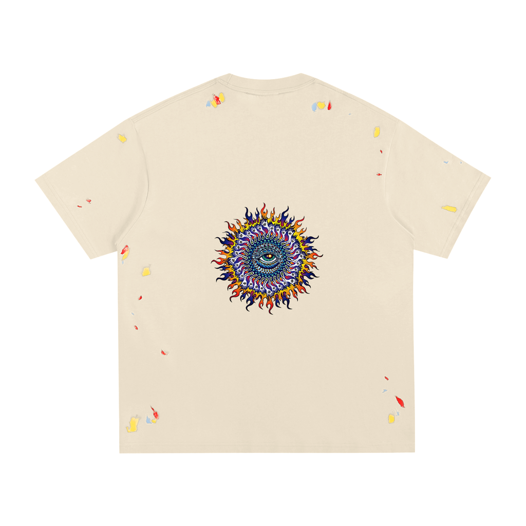 All Seeing Eye #1 Paint Splatter T-Shirt