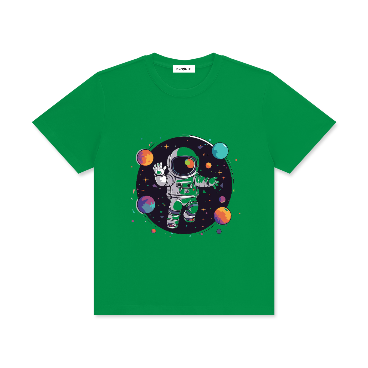 Unisex Classic Crew Neck Cotton T-Shirt