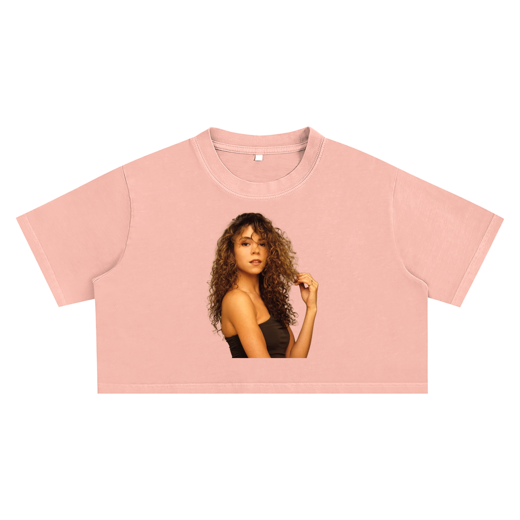 Snow Washed Crop Top