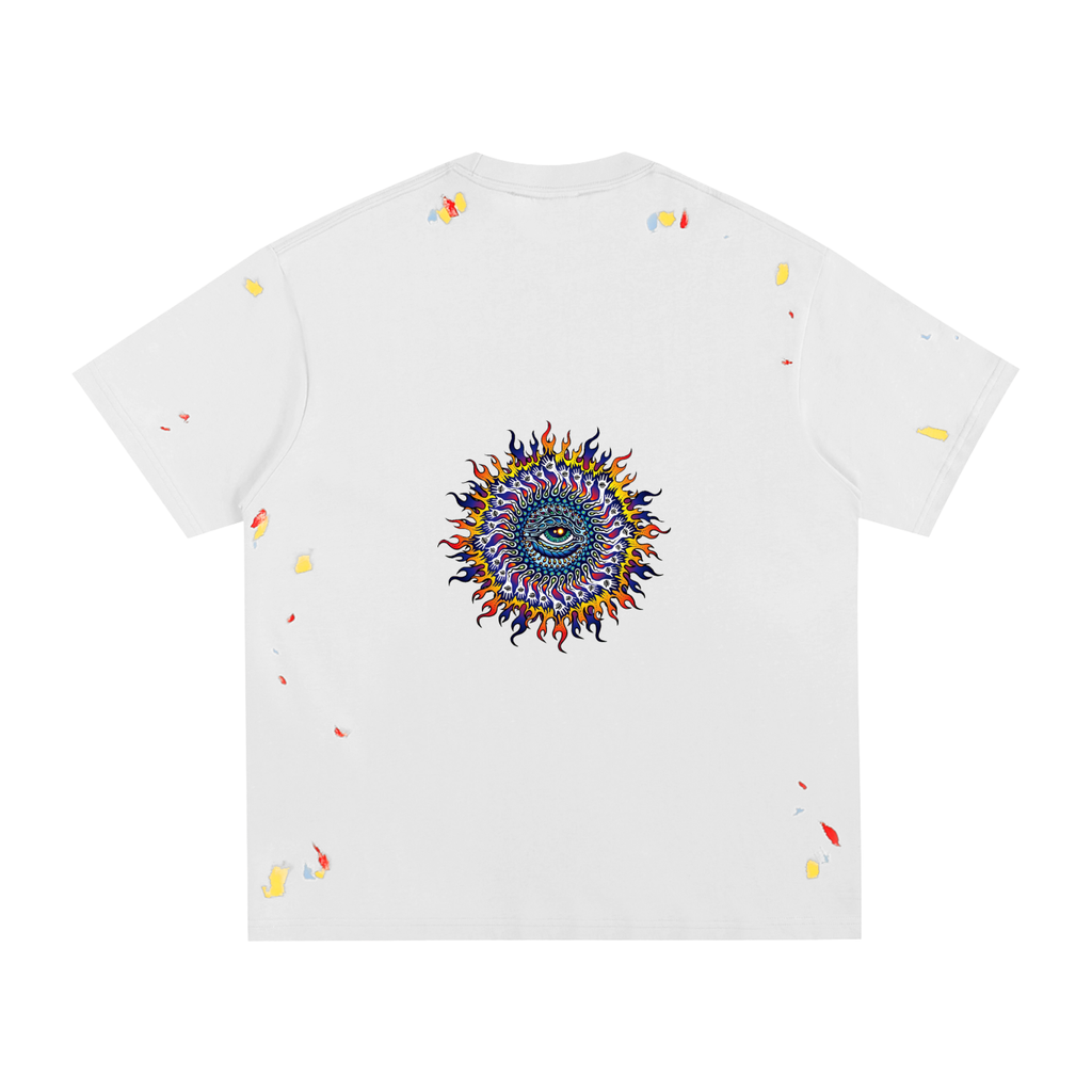 All Seeing Eye #1 Paint Splatter T-Shirt