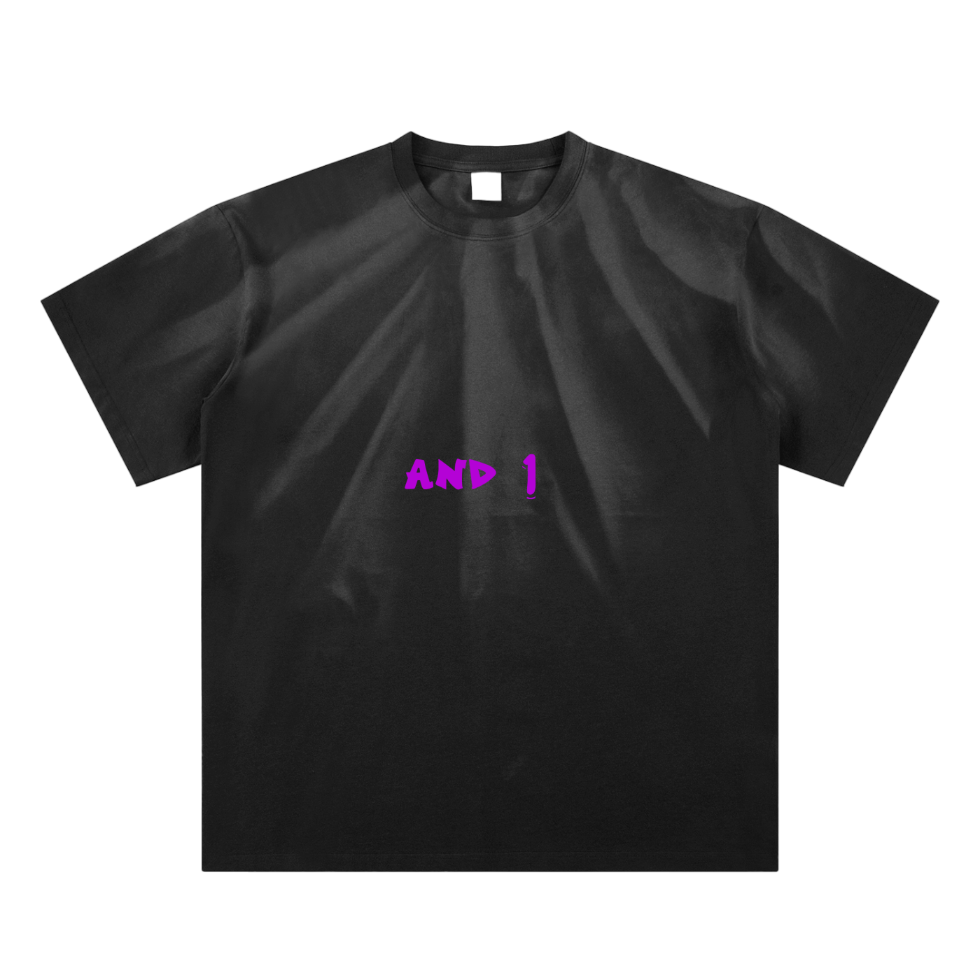 Hand-Scrunched Sunfade And 1 T-Shirt