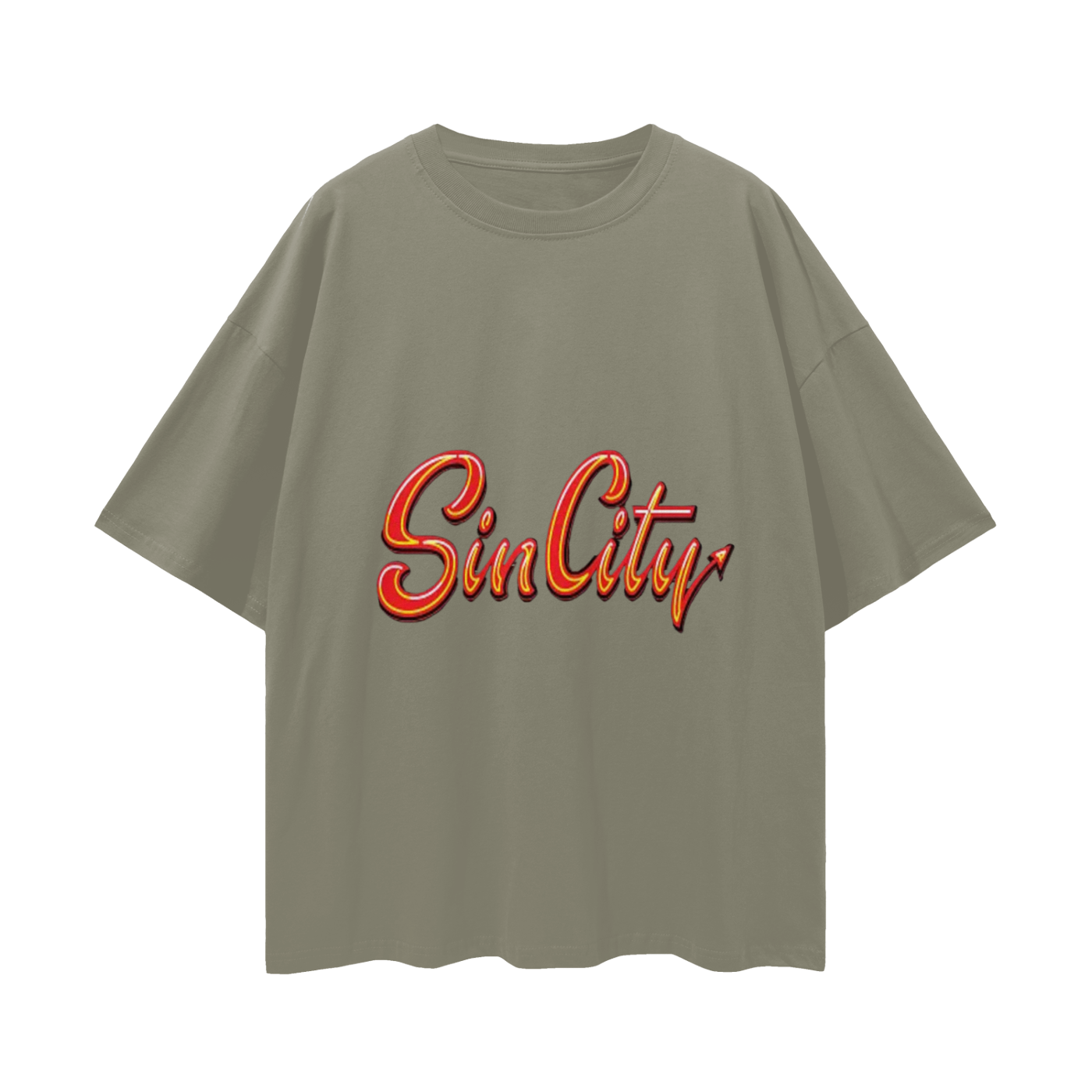 Streetwear Loose Drop Shoulder T-Shirt