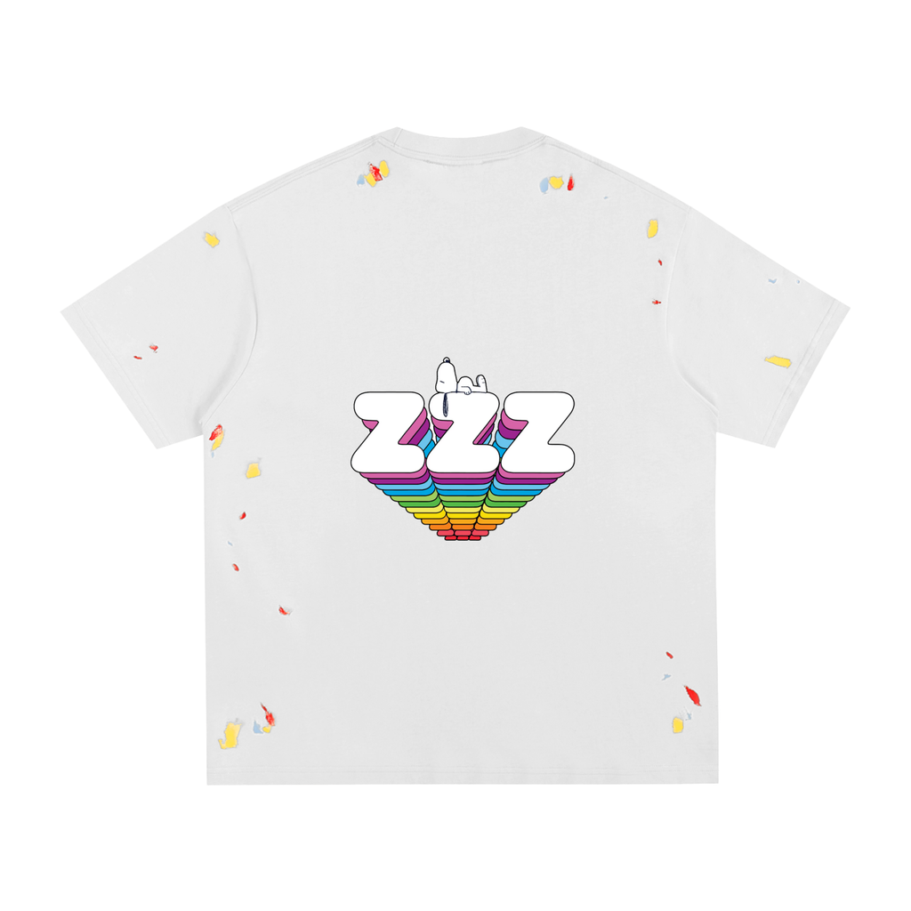Snoopy Paint Splatter T-Shirt