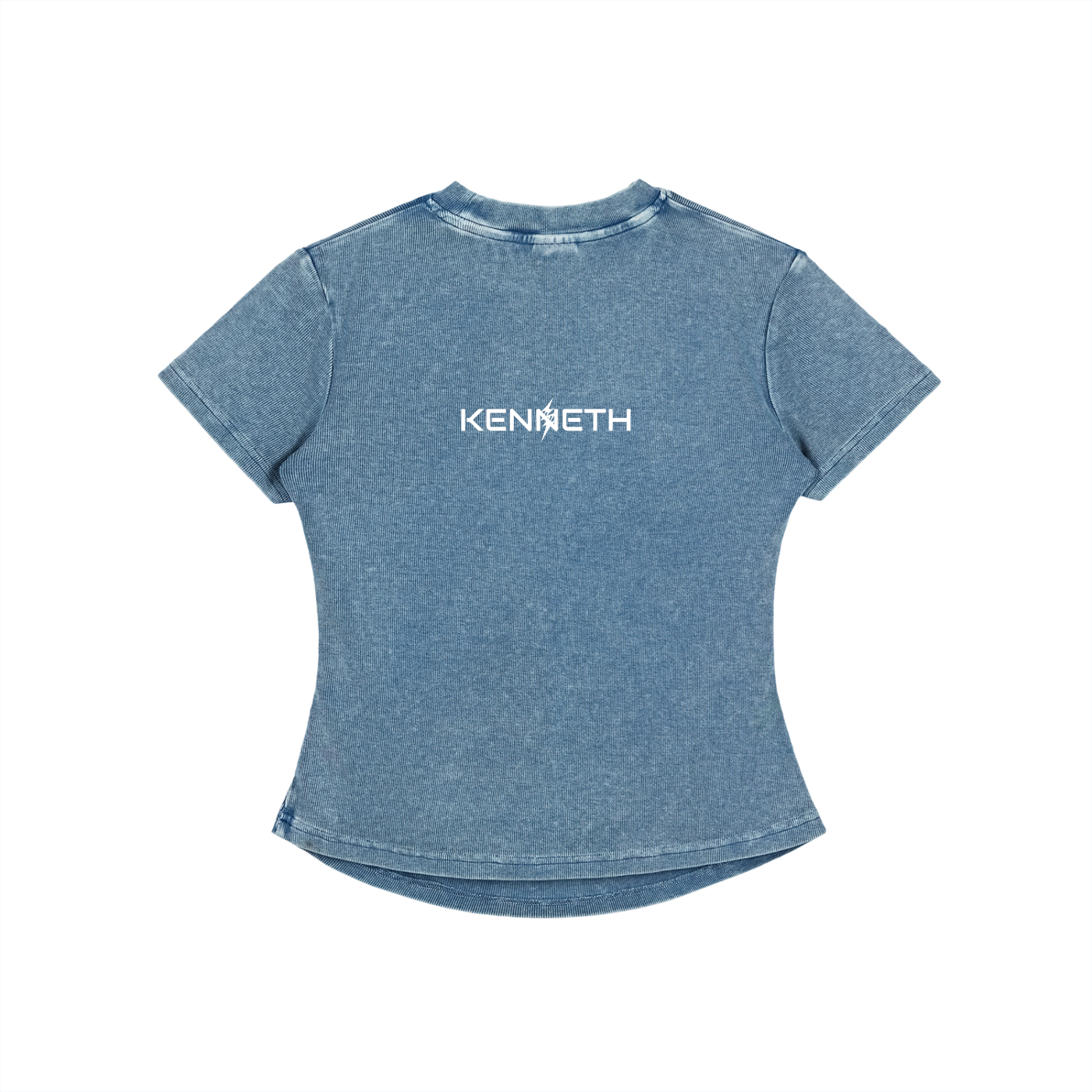 Vintage Washed Bodycon Cotton T-Shirt