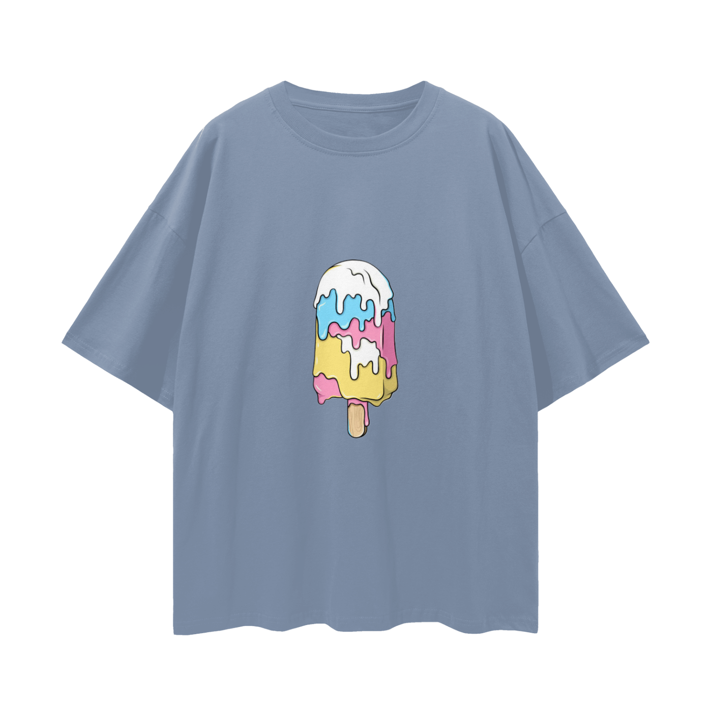 Streetwear Loose Drop Shoulder T-Shirt