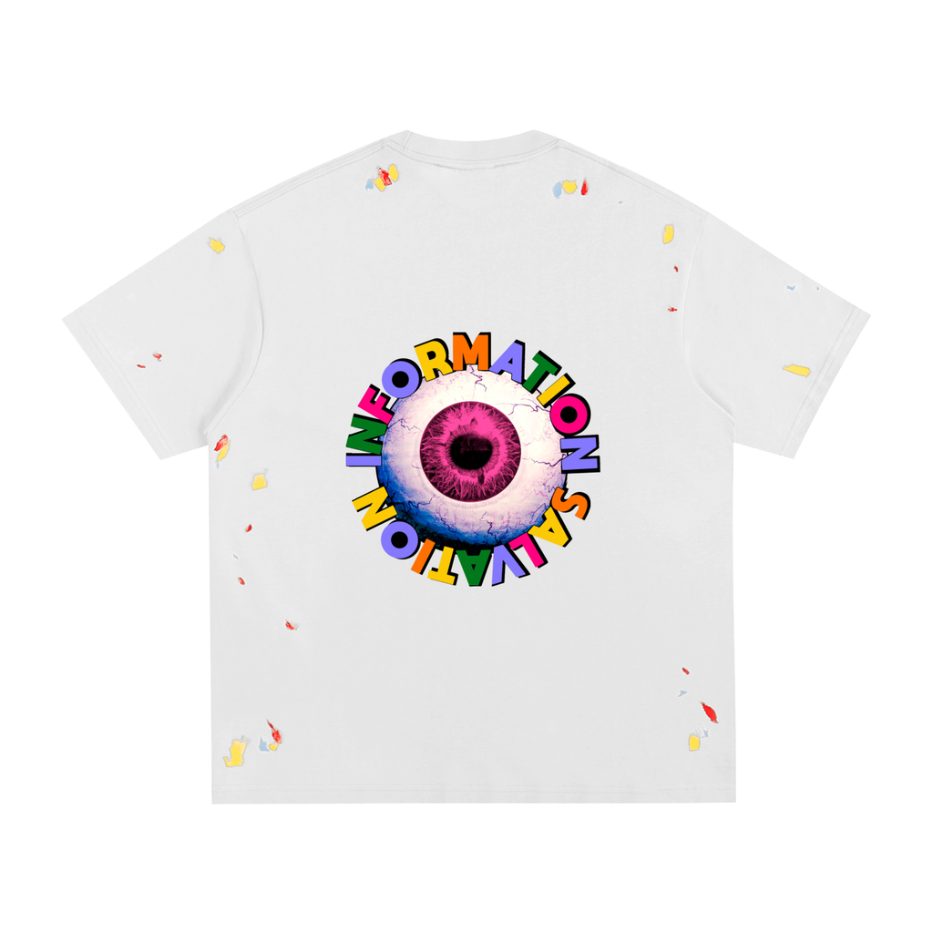 All Seeing Eye #2 Paint Splatter T-Shirt